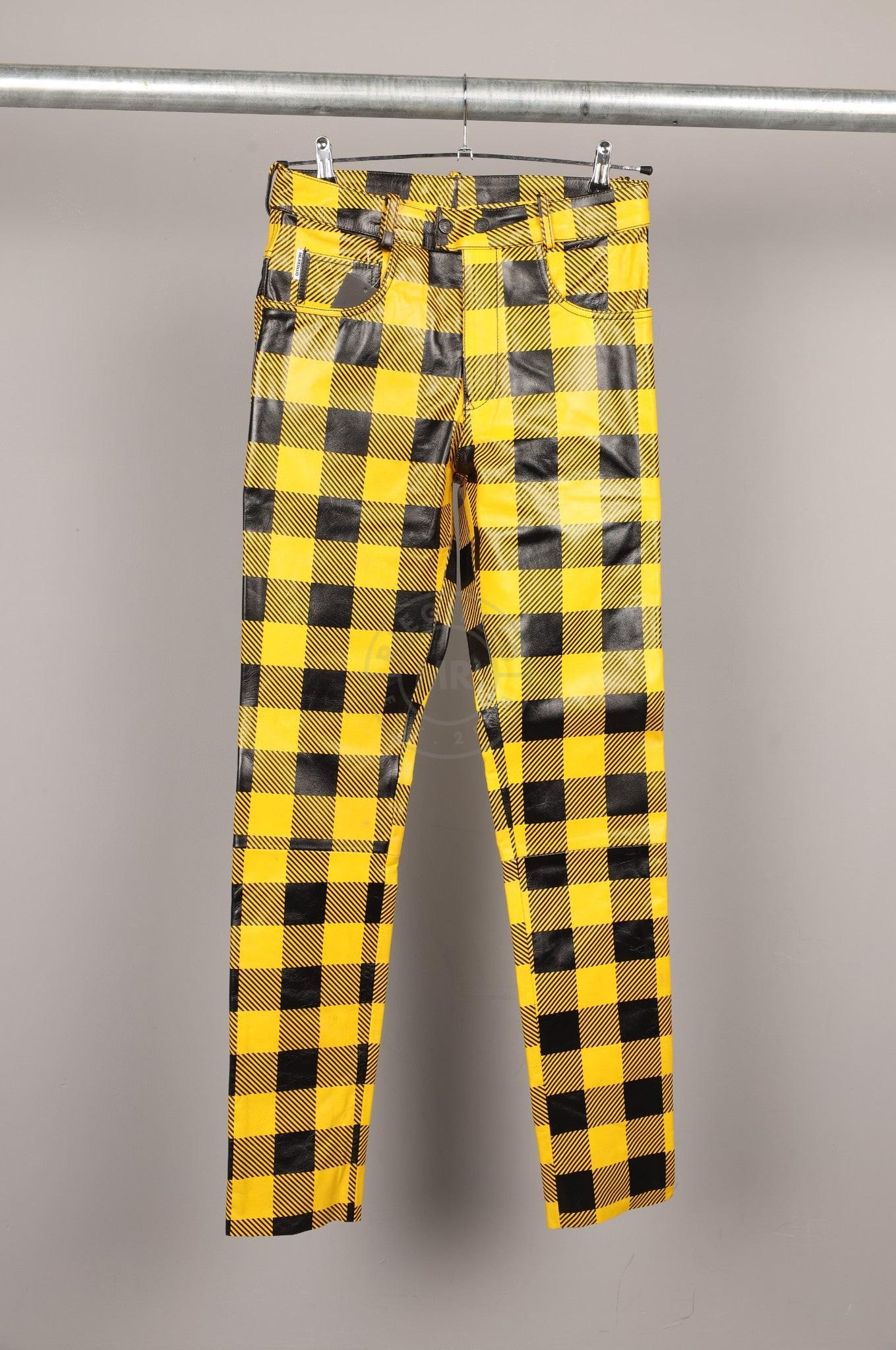 #160 Cowhide Leather Pants at MR. Riegillio