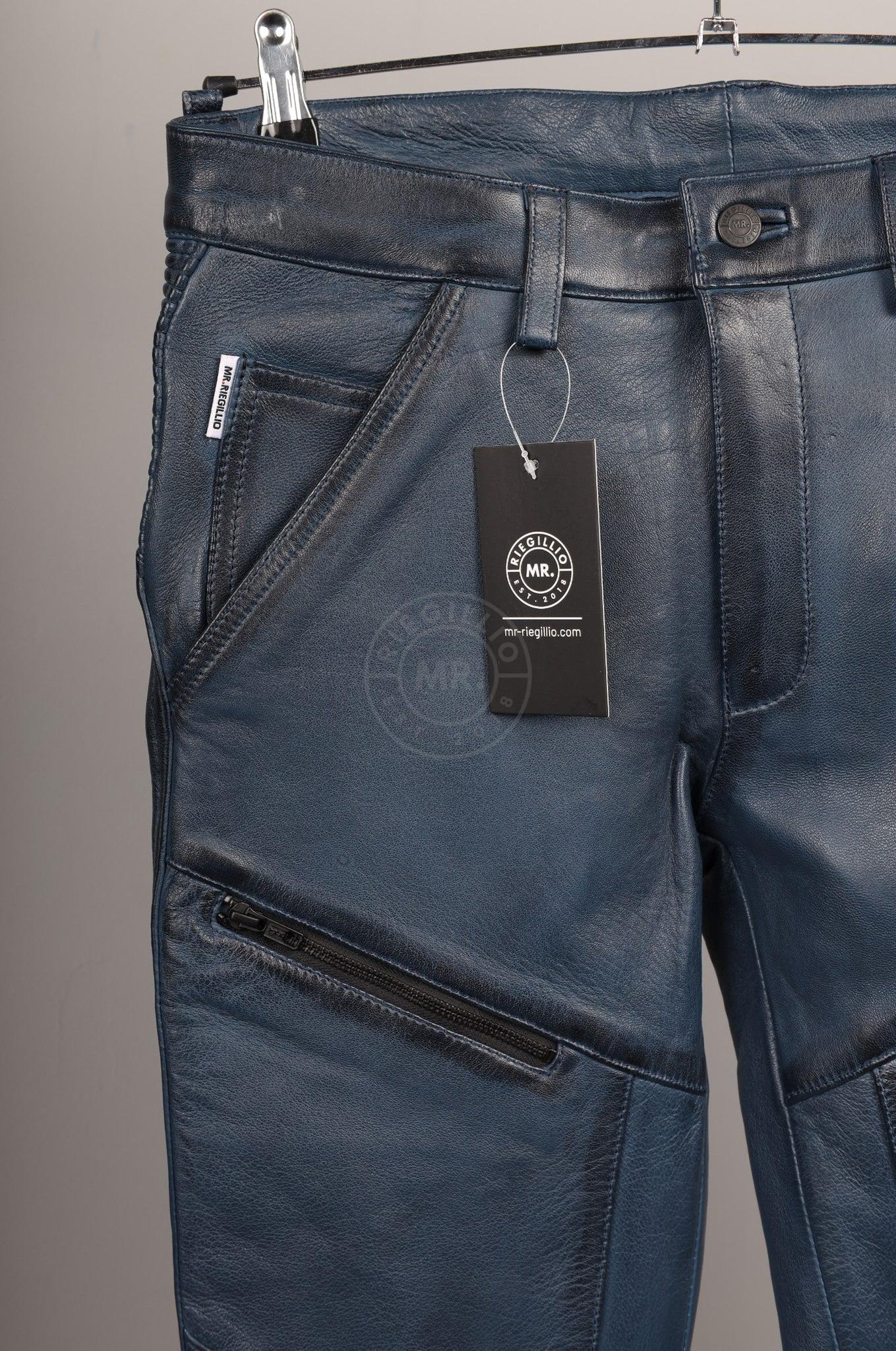 #170 Cowhide Leather Pants at MR. Riegillio