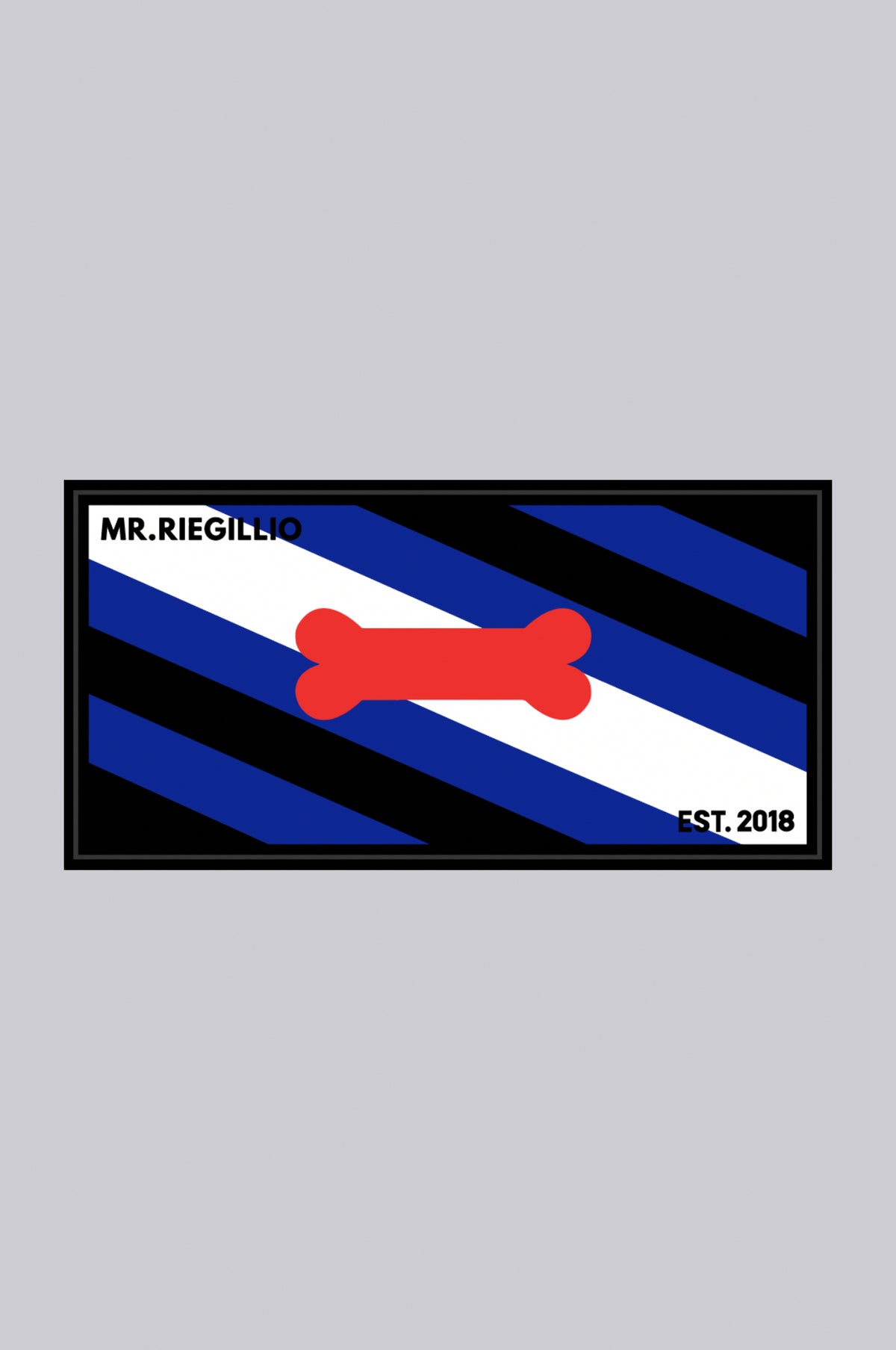 Rubber Velcro Patch - PUPPY FLAG