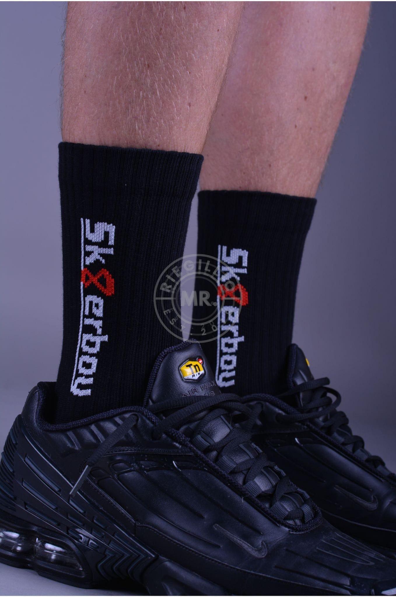 Sk8erboy Crew Socks Black at MR. Riegillio