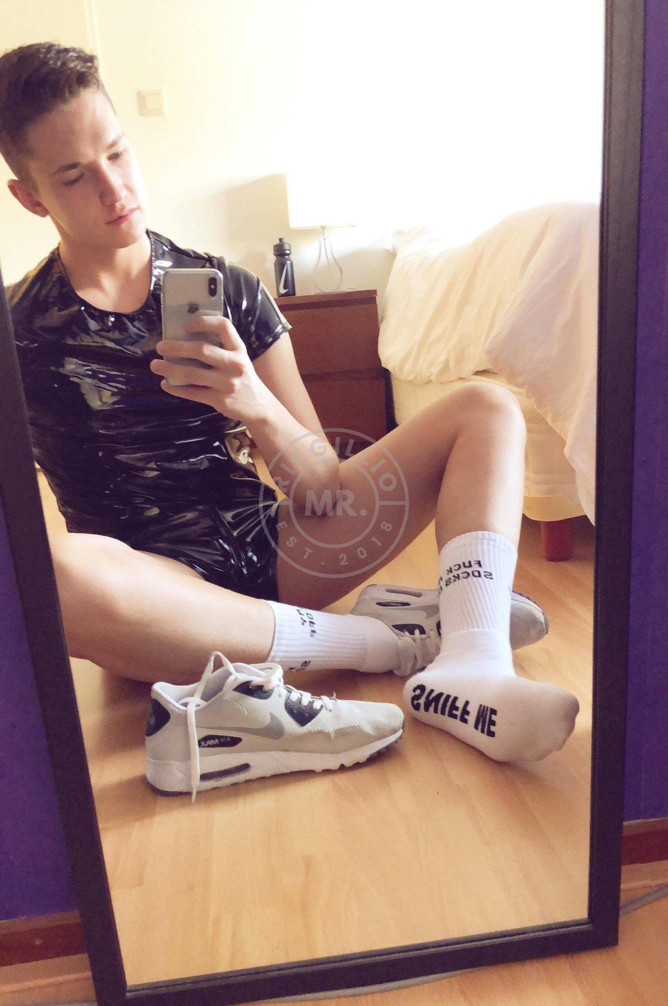 Sk8erboy SNIFF ME Socks at MR. Riegillio