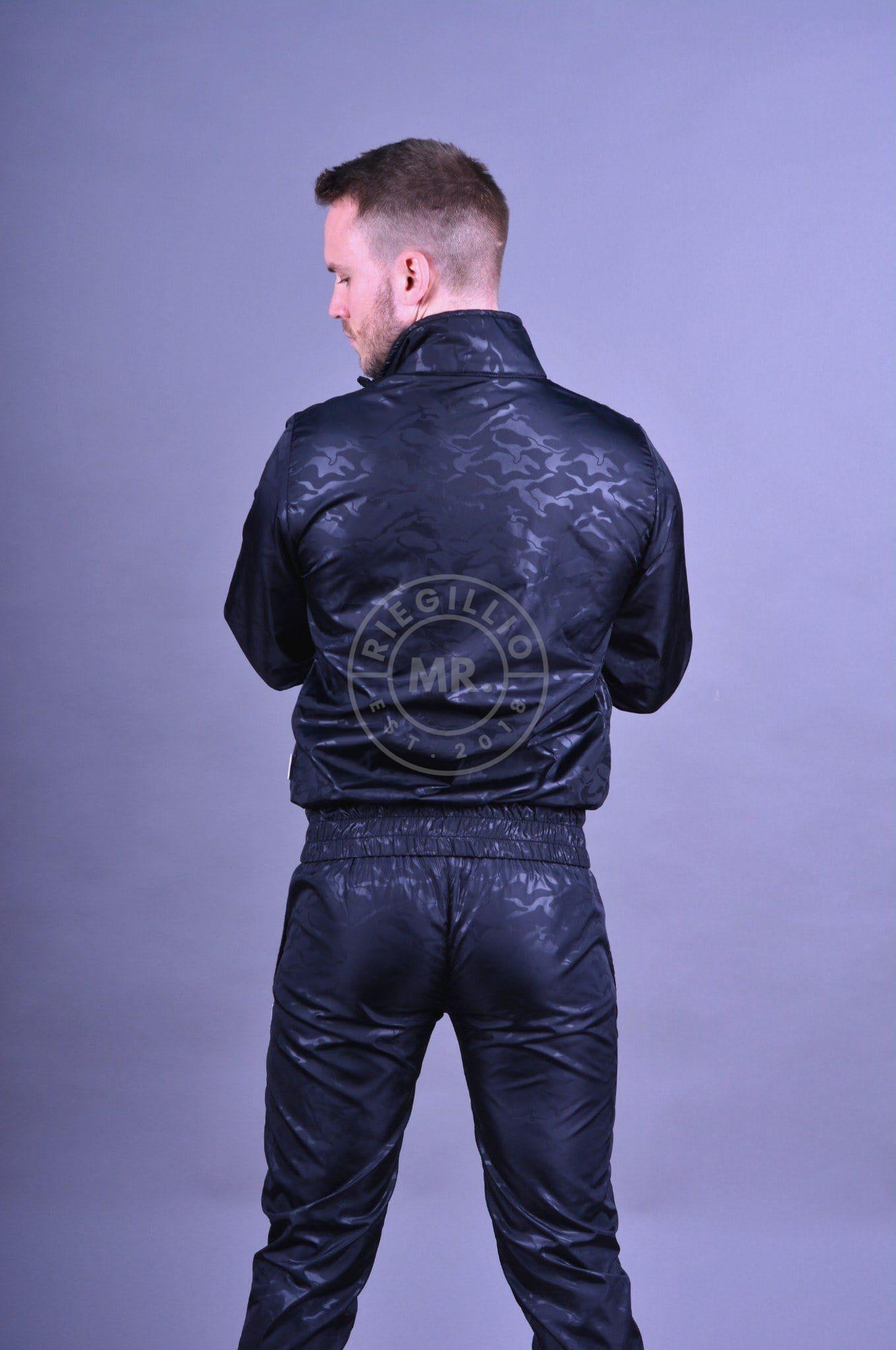 Nylon Camo Tracksuit Jacket at MR. Riegillio