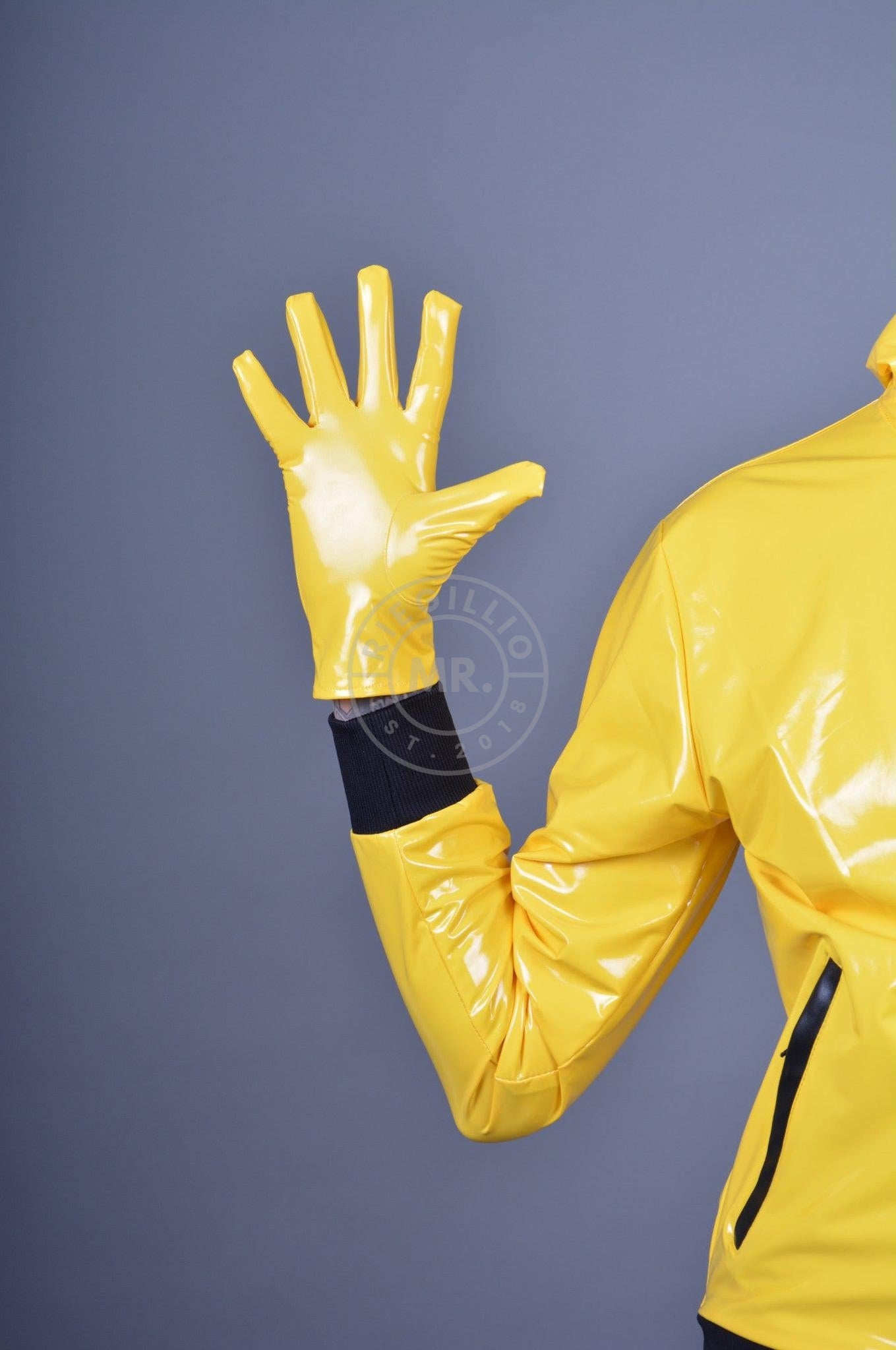 Yellow PVC Gloves at MR. Riegillio