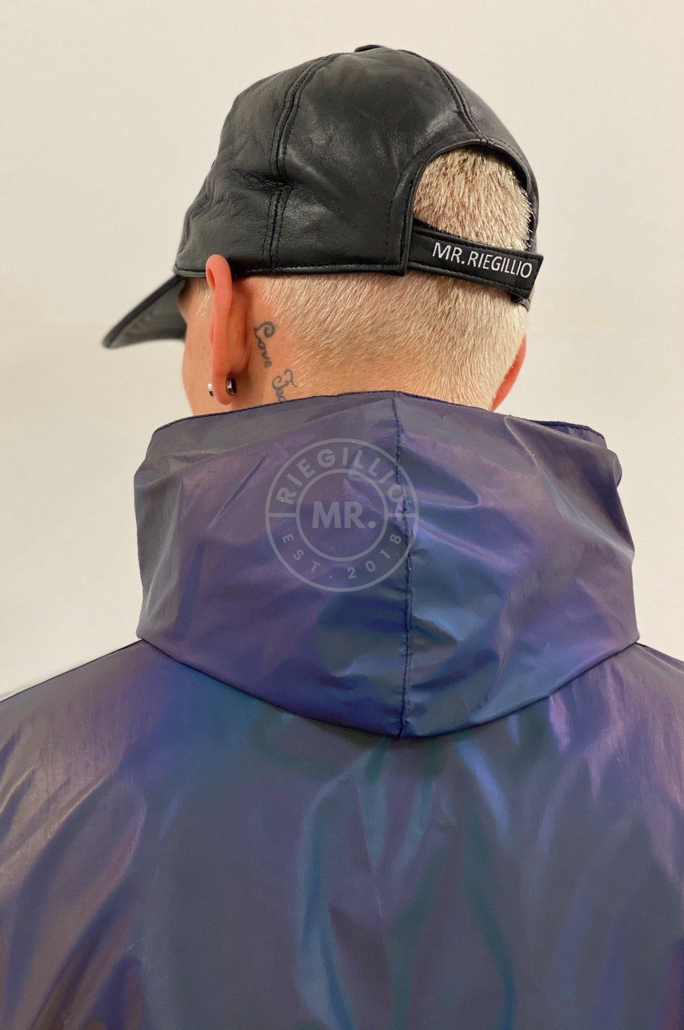 Black Leather Cap at MR. Riegillio