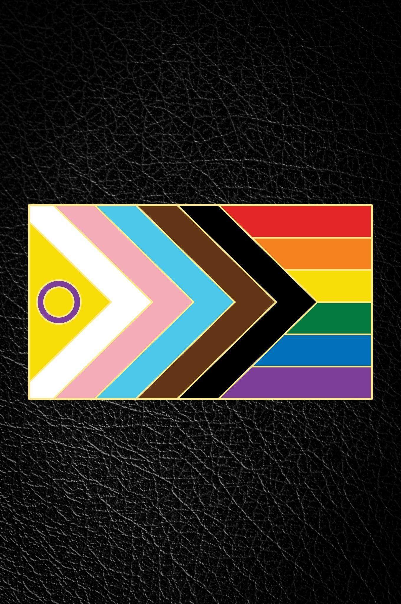 Master of the House Pin - INTERSEX INCLUSIVE FLAG at MR. Riegillio