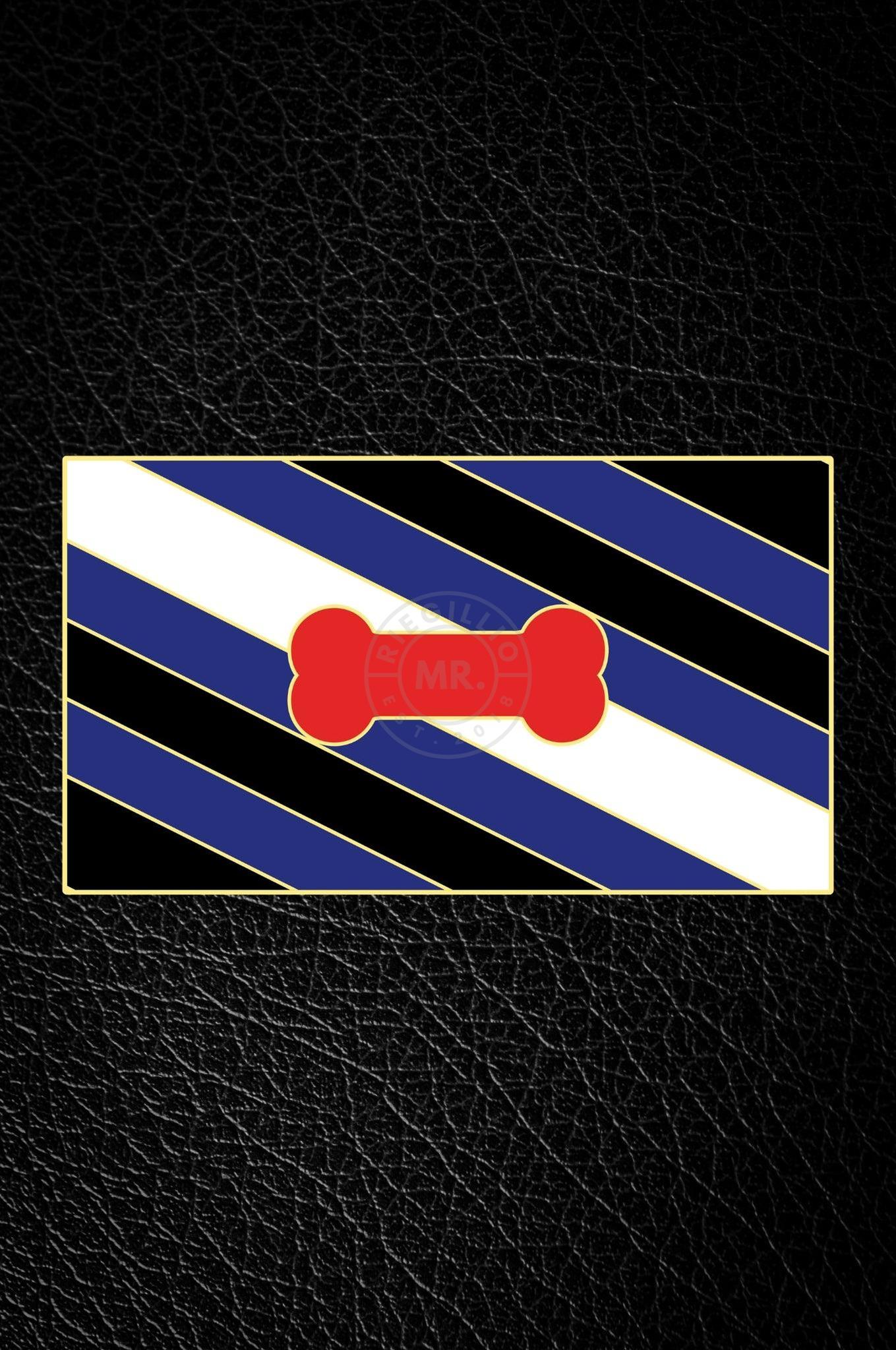 Master of the House Pin - PUPPY FLAG at MR. Riegillio