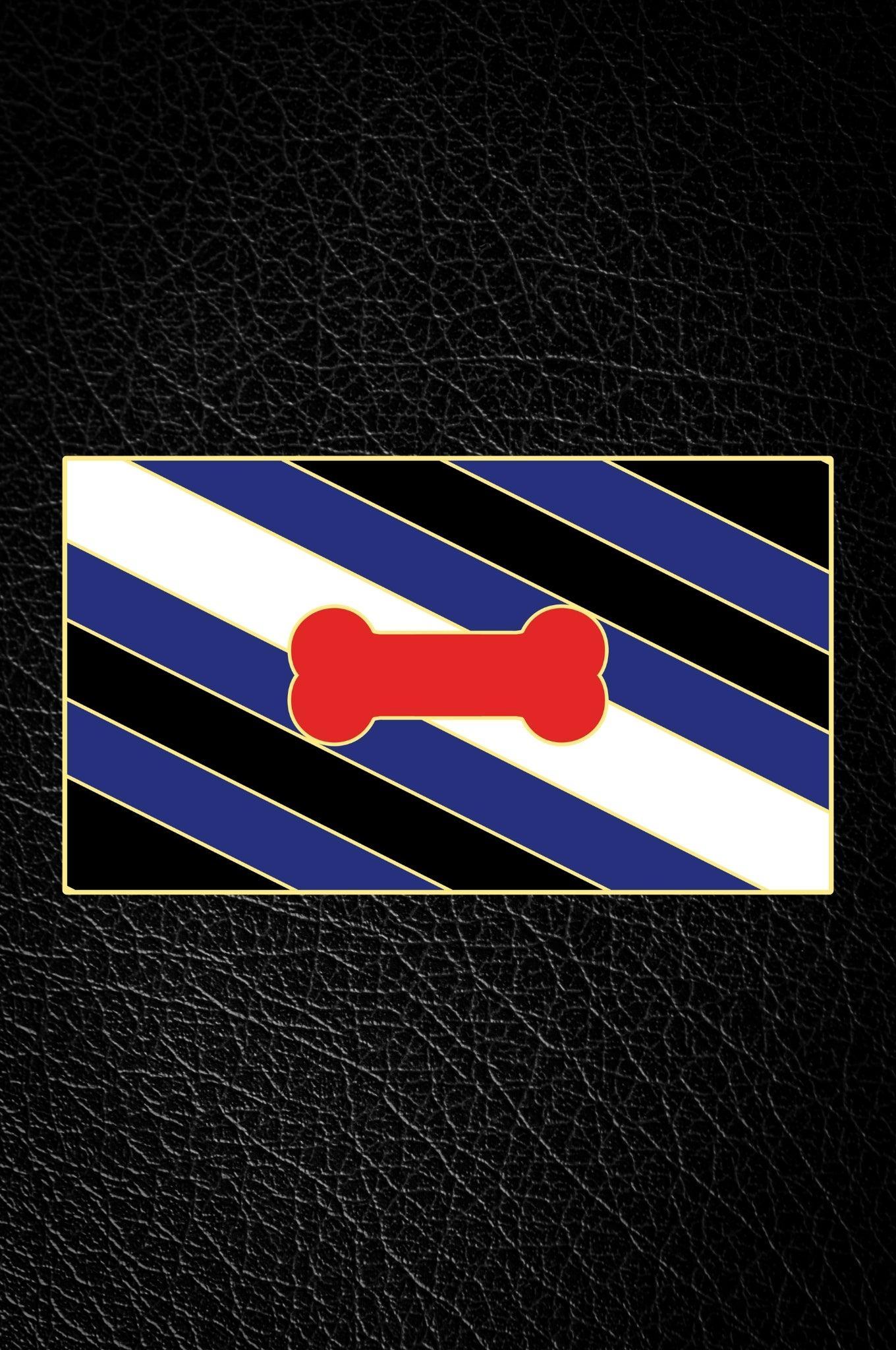 Master of the House Pin - PUPPY FLAG at MR. Riegillio