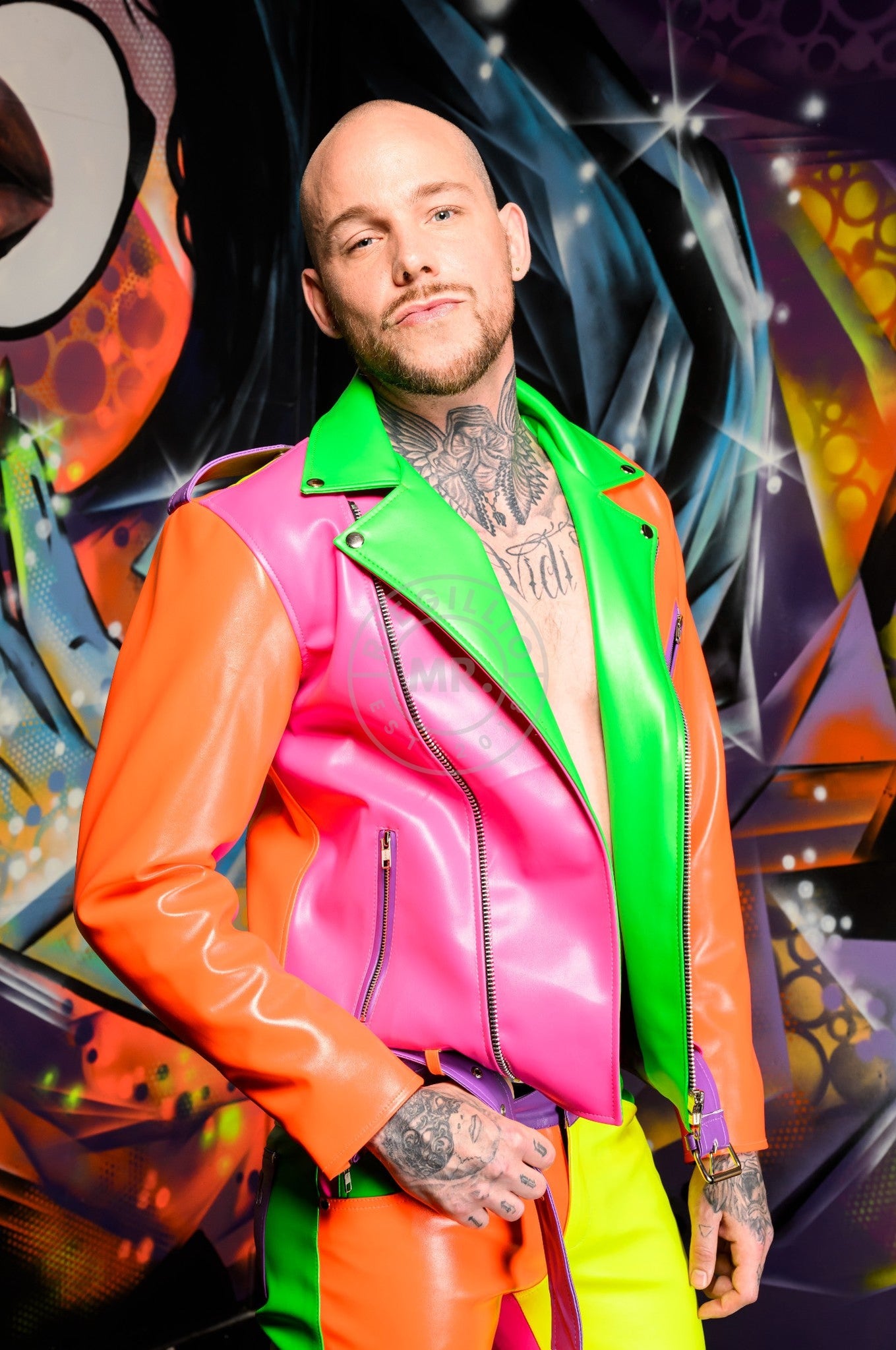 MR. Neon Brando Jacket at MR. Riegillio