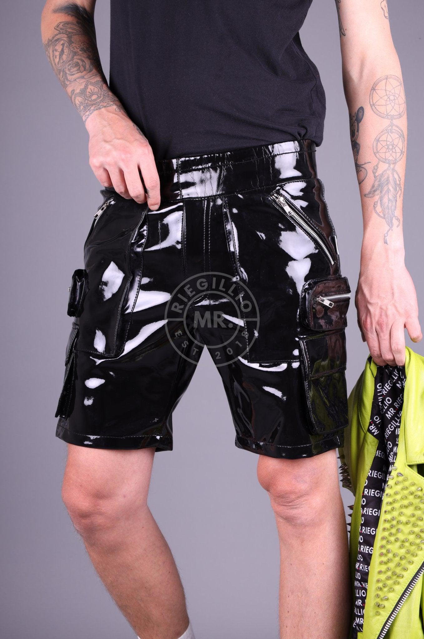 Heavy PVC Cargo Short at MR. Riegillio