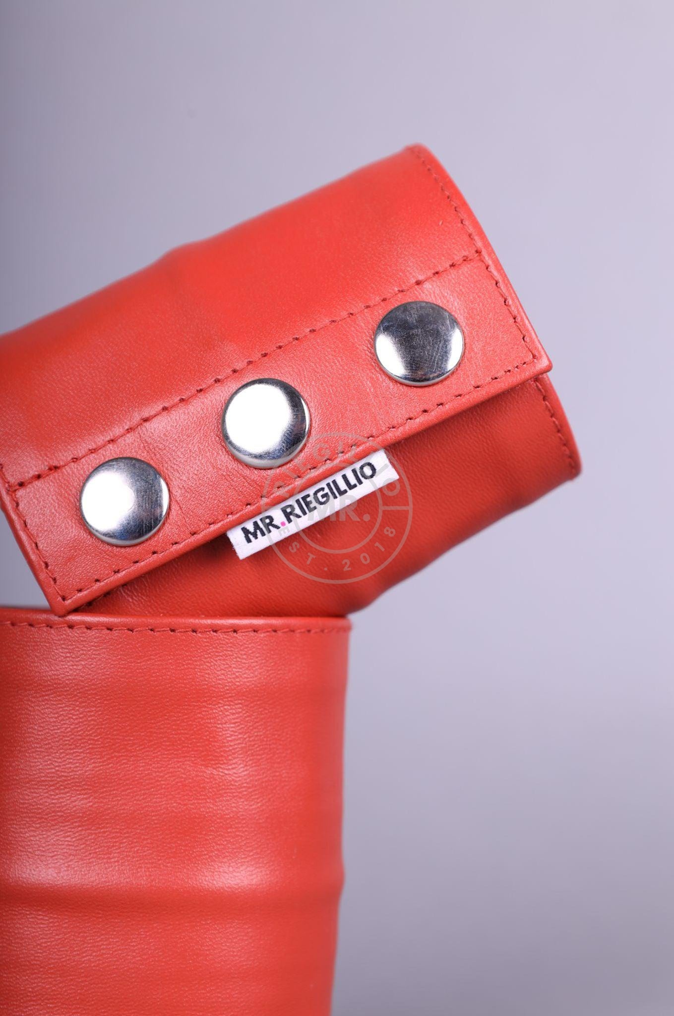 Orange Wrist Wallet at MR. Riegillio