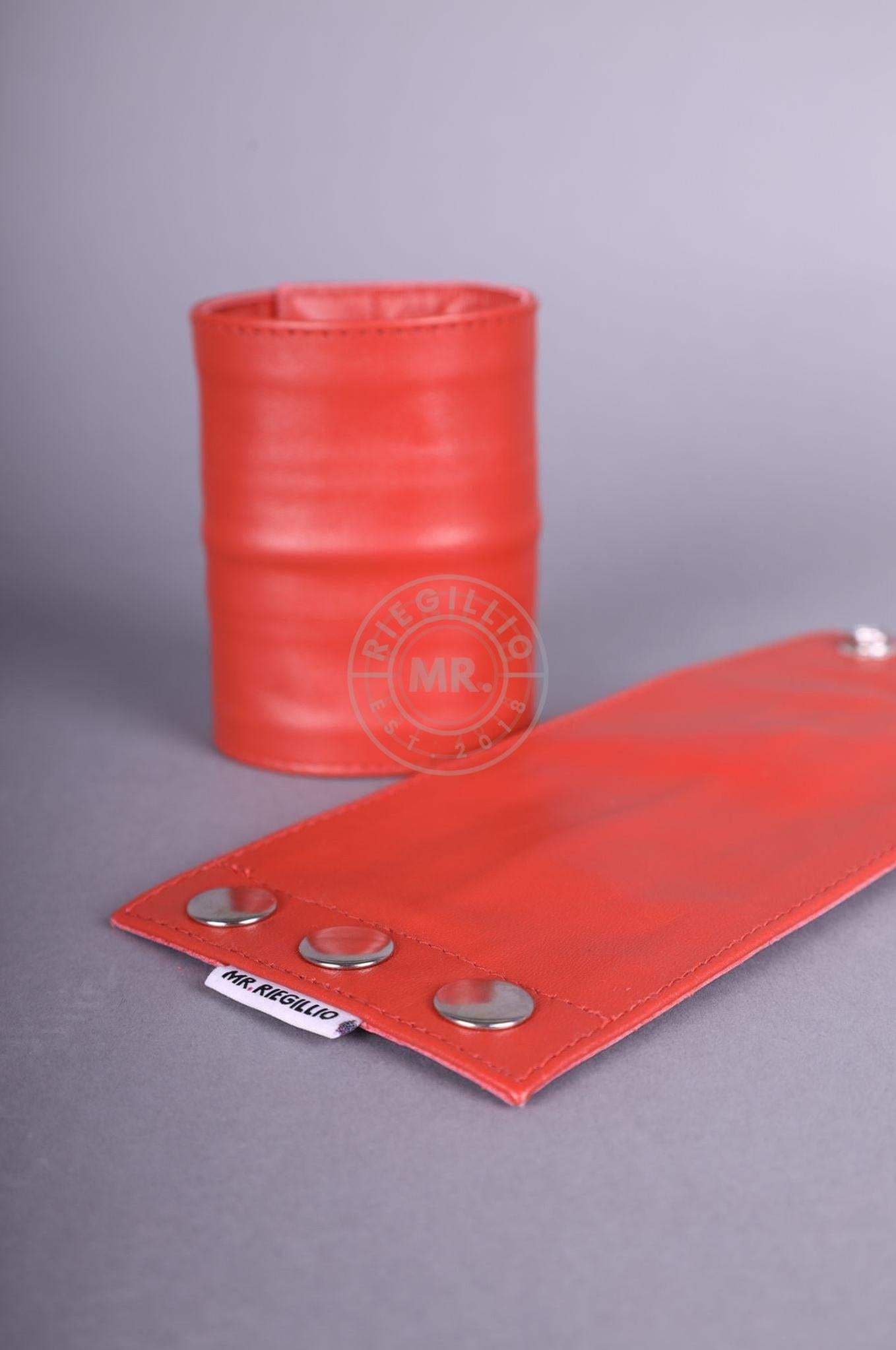 Orange Wrist Wallet at MR. Riegillio