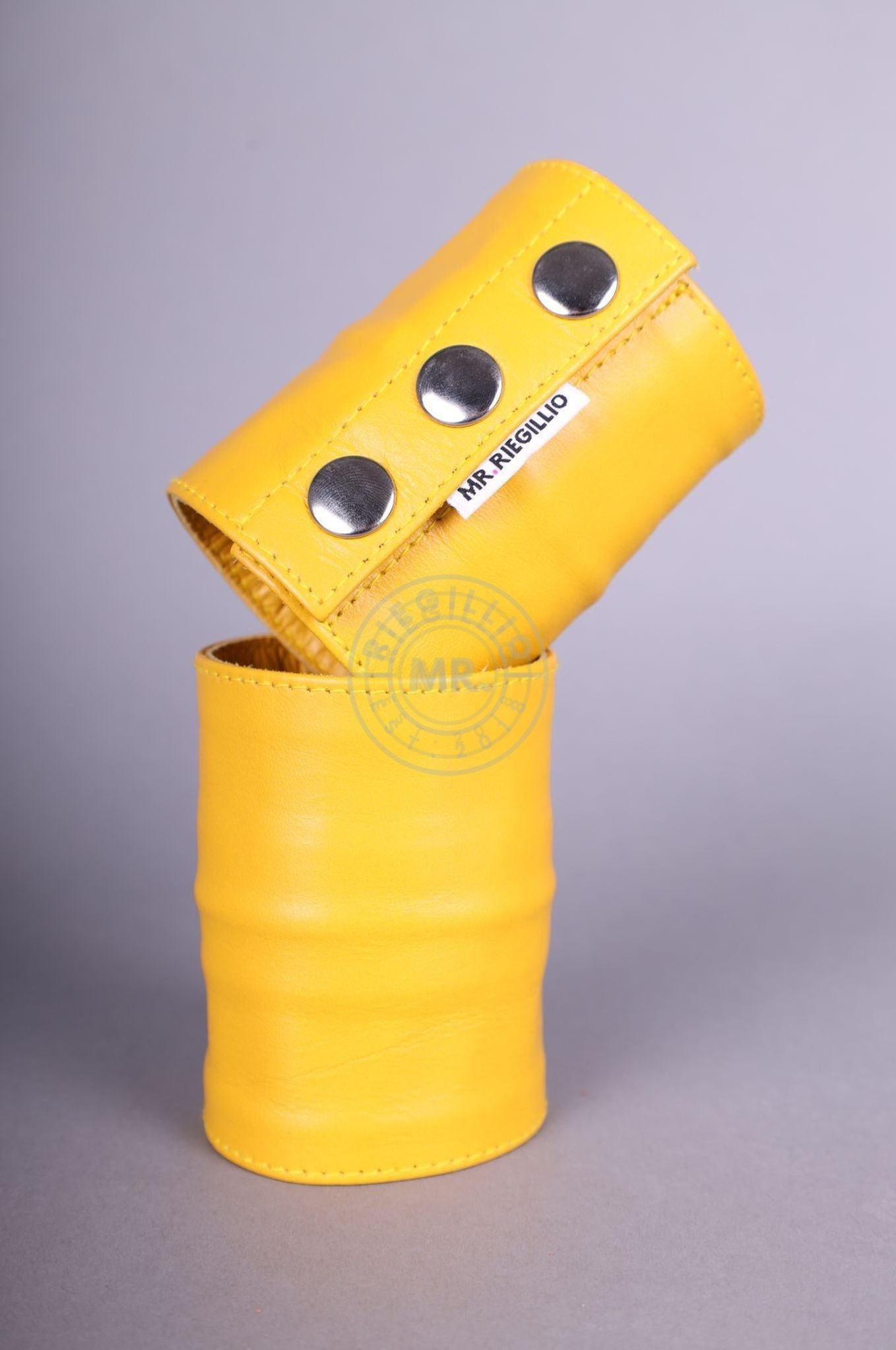 Yellow Wrist Wallet at MR. Riegillio