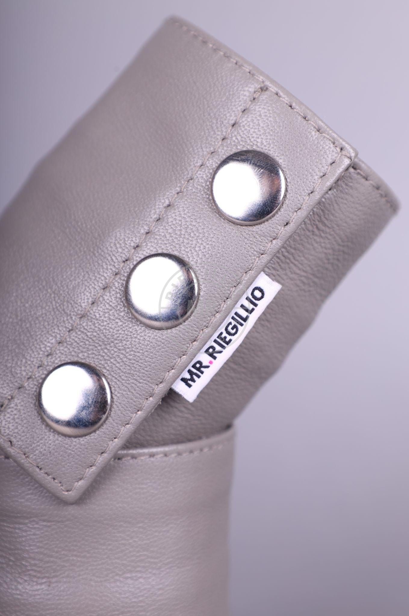 Grey Wrist Wallet at MR. Riegillio