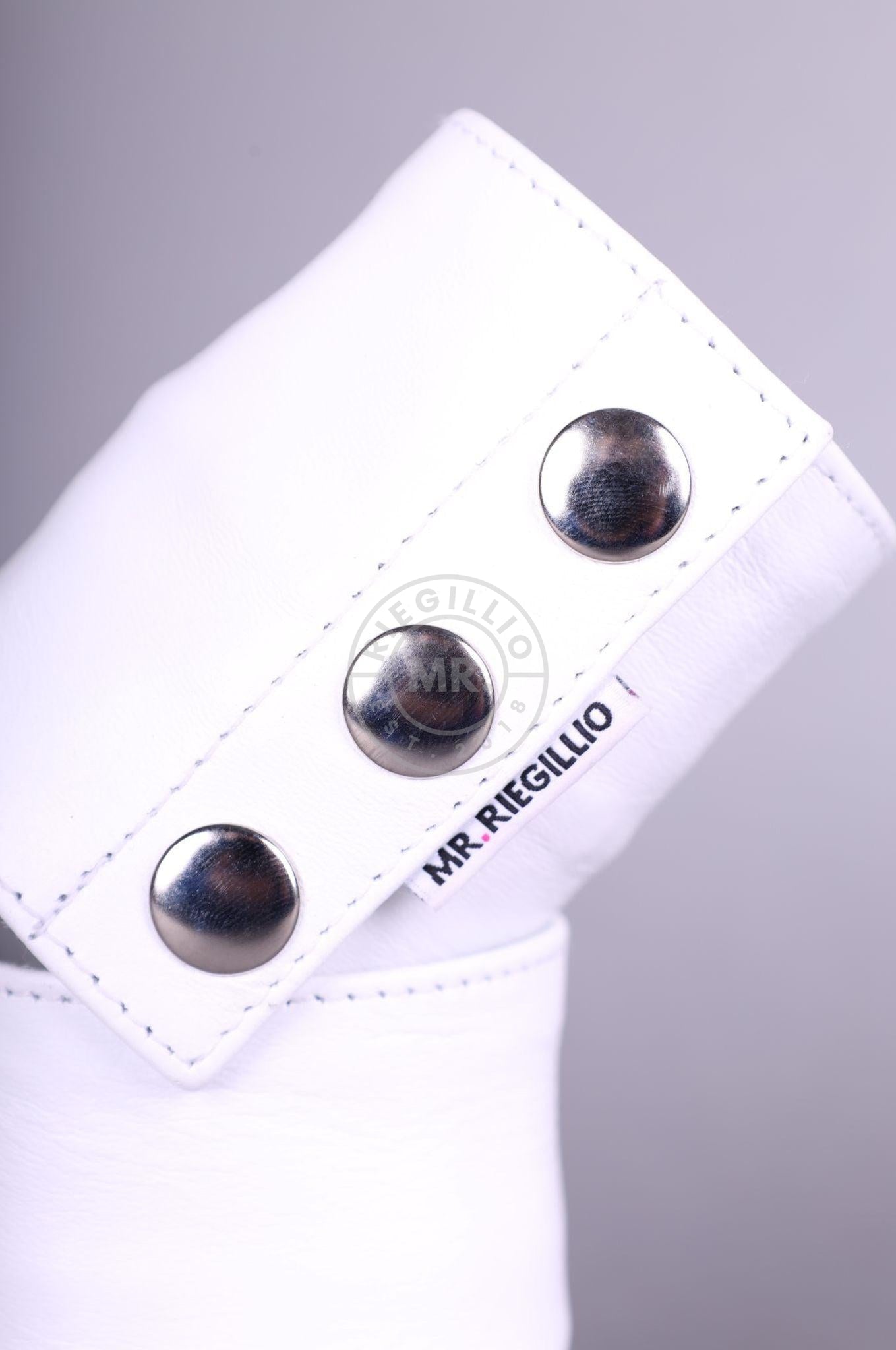 White Wrist Wallet-at MR. Riegillio