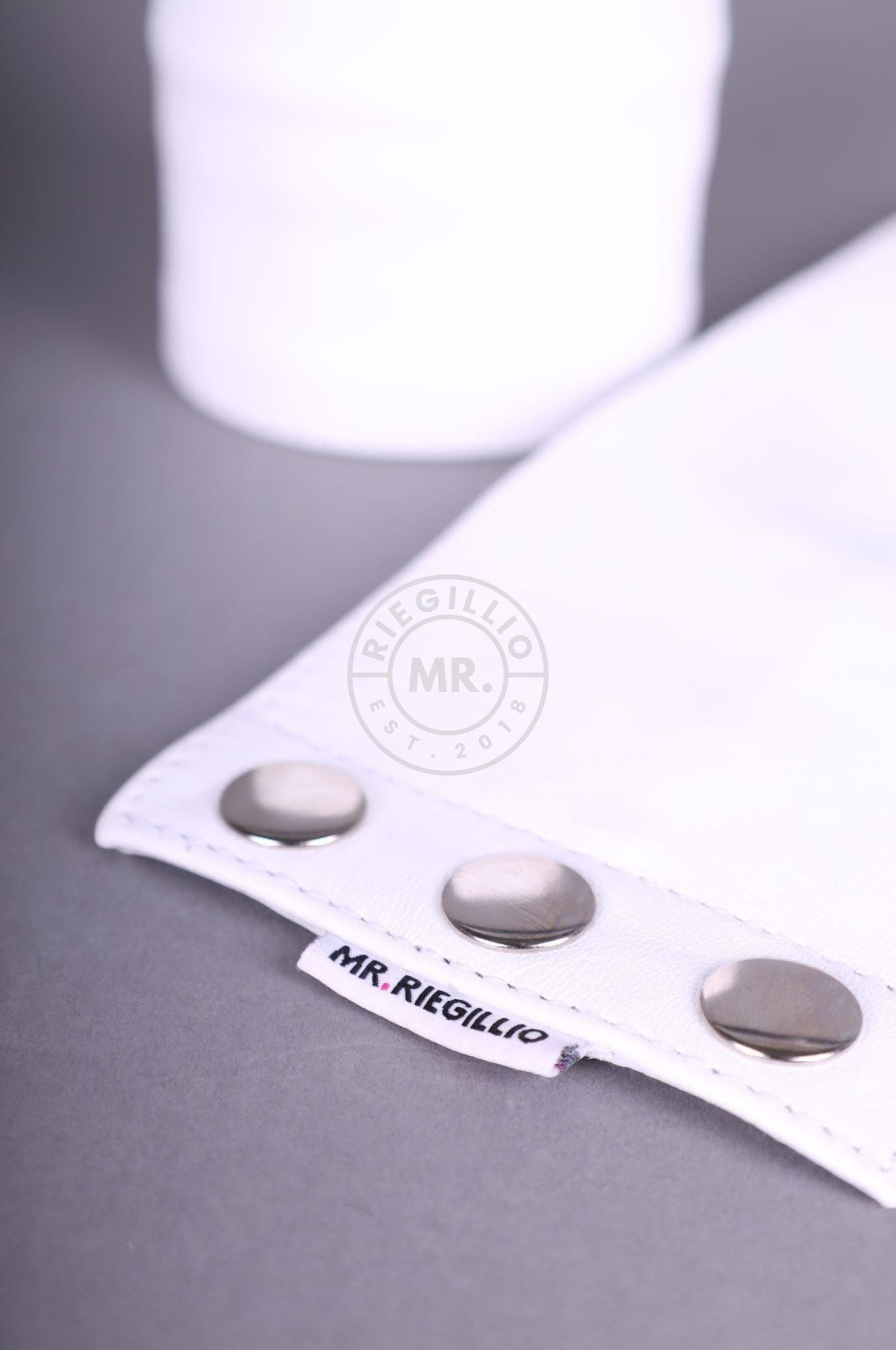 White Wrist Wallet at MR. Riegillio
