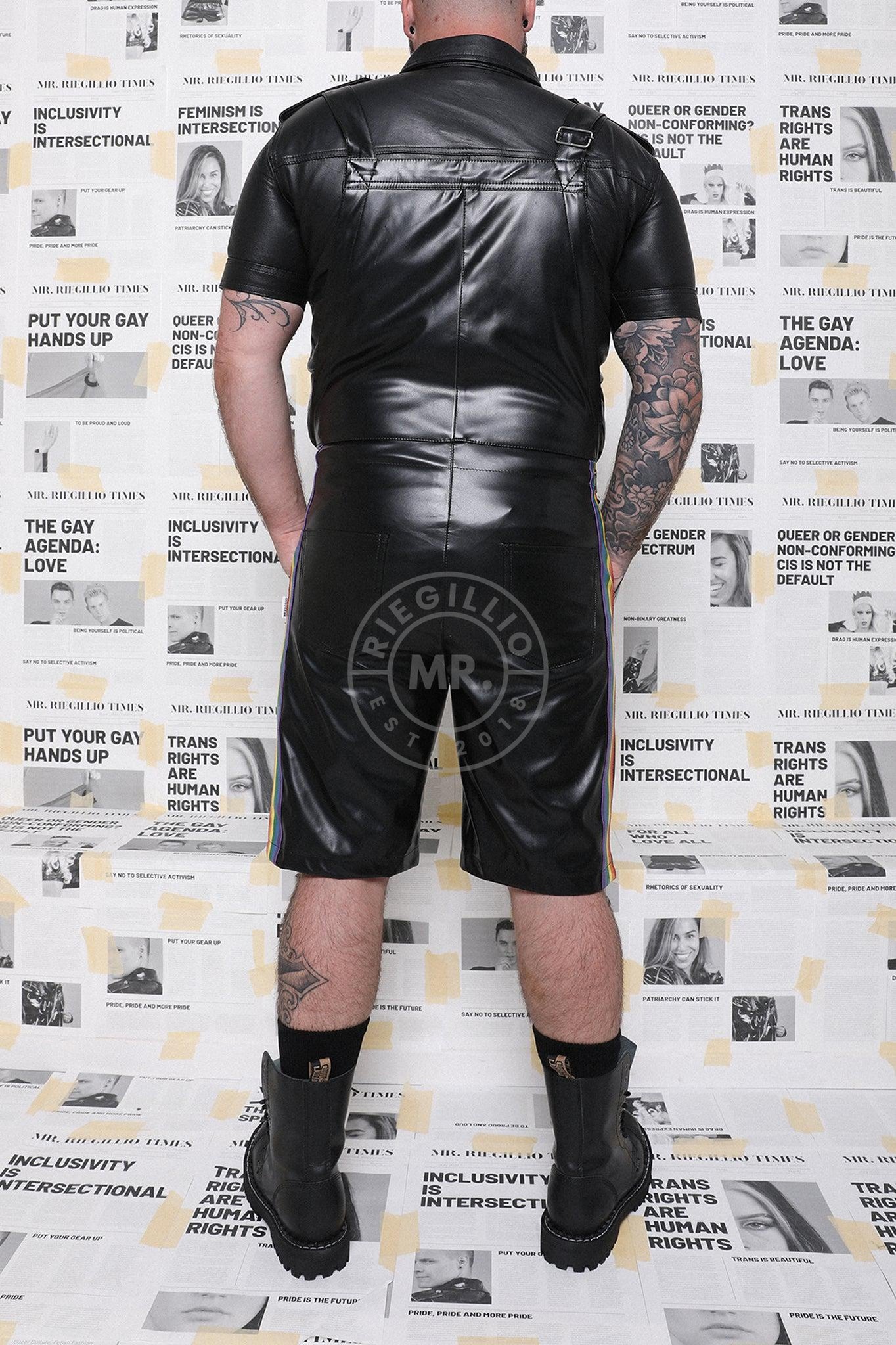 Pride Dungaree - Black at MR. Riegillio