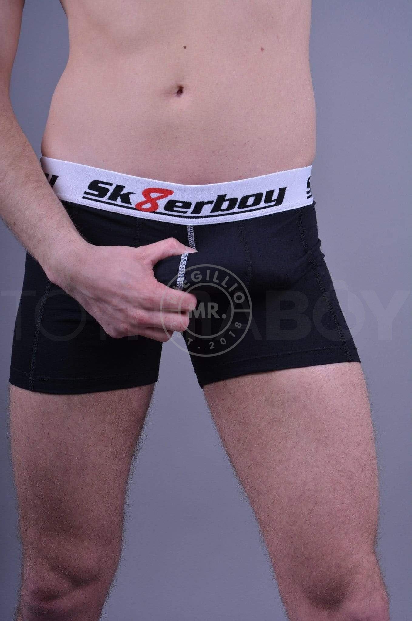 Sk8erboy Boxershort - Black-at MR. Riegillio