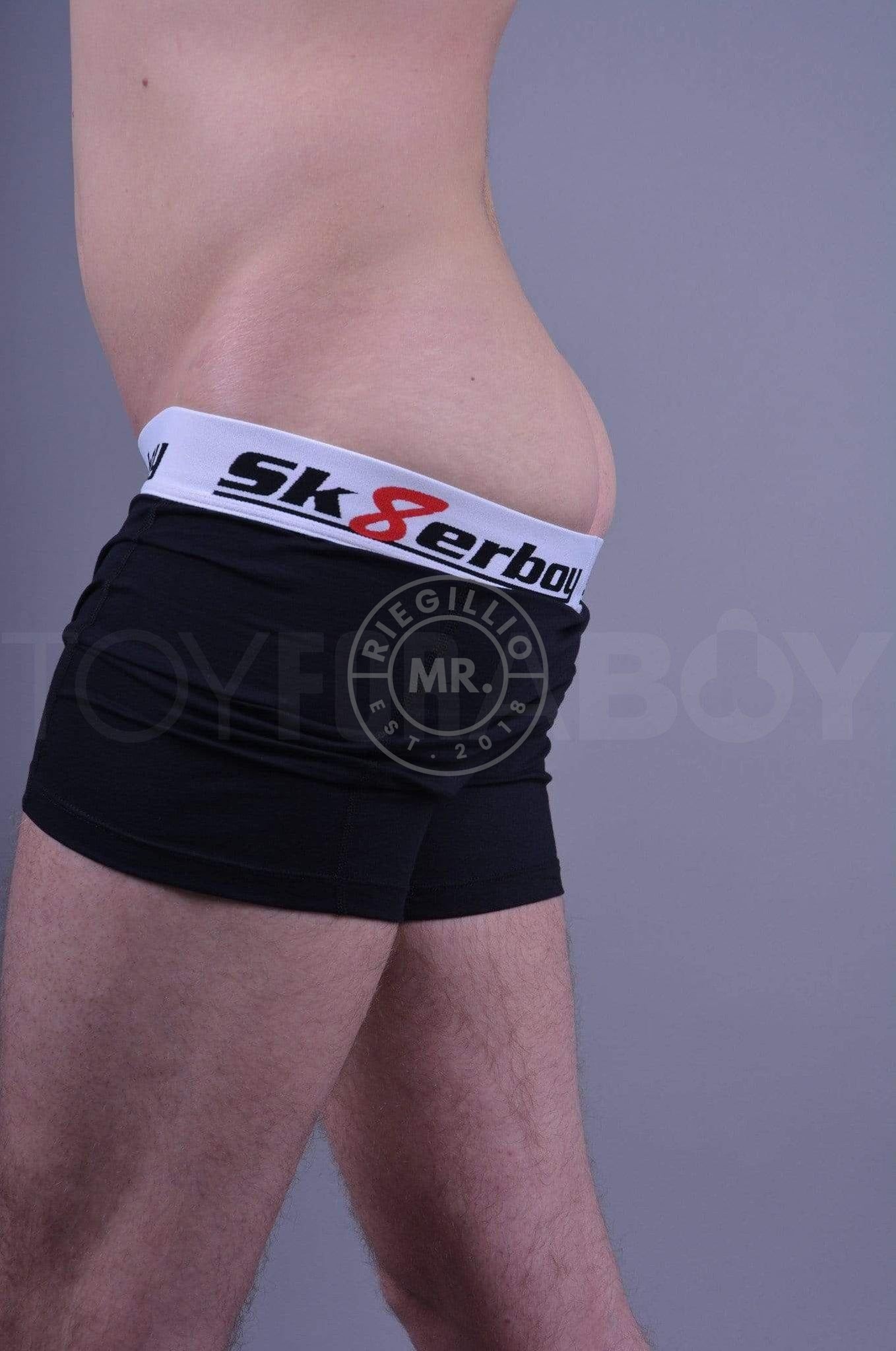 Sk8erboy Boxershort - Black-at MR. Riegillio