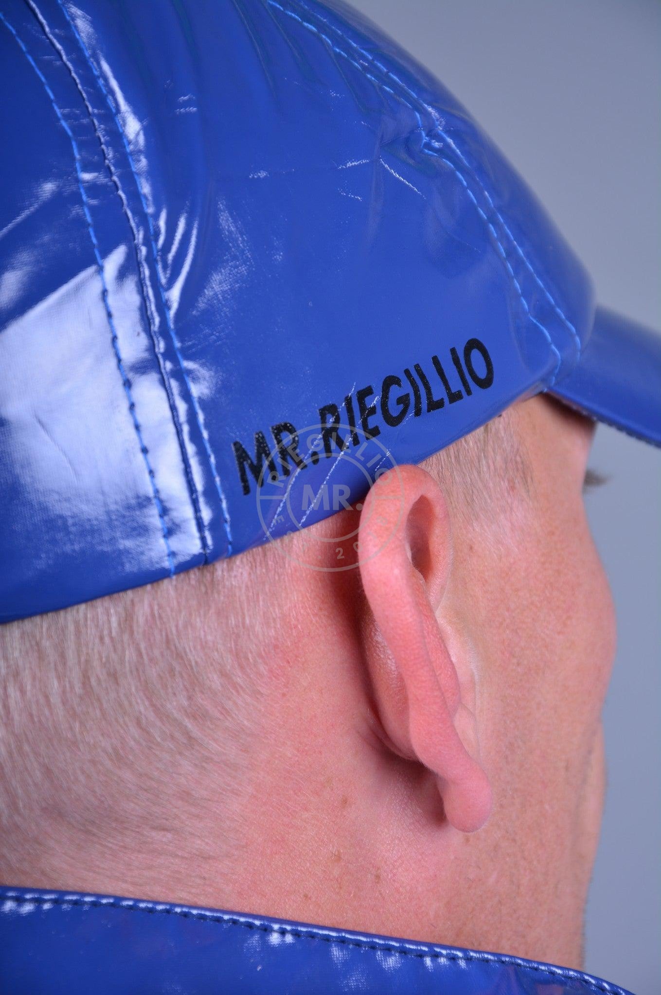 Blue PVC Cap-at MR. Riegillio