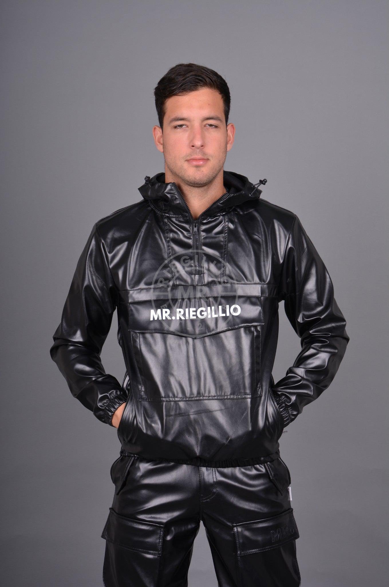 MR. Anorak Hoodie Black-at MR. Riegillio