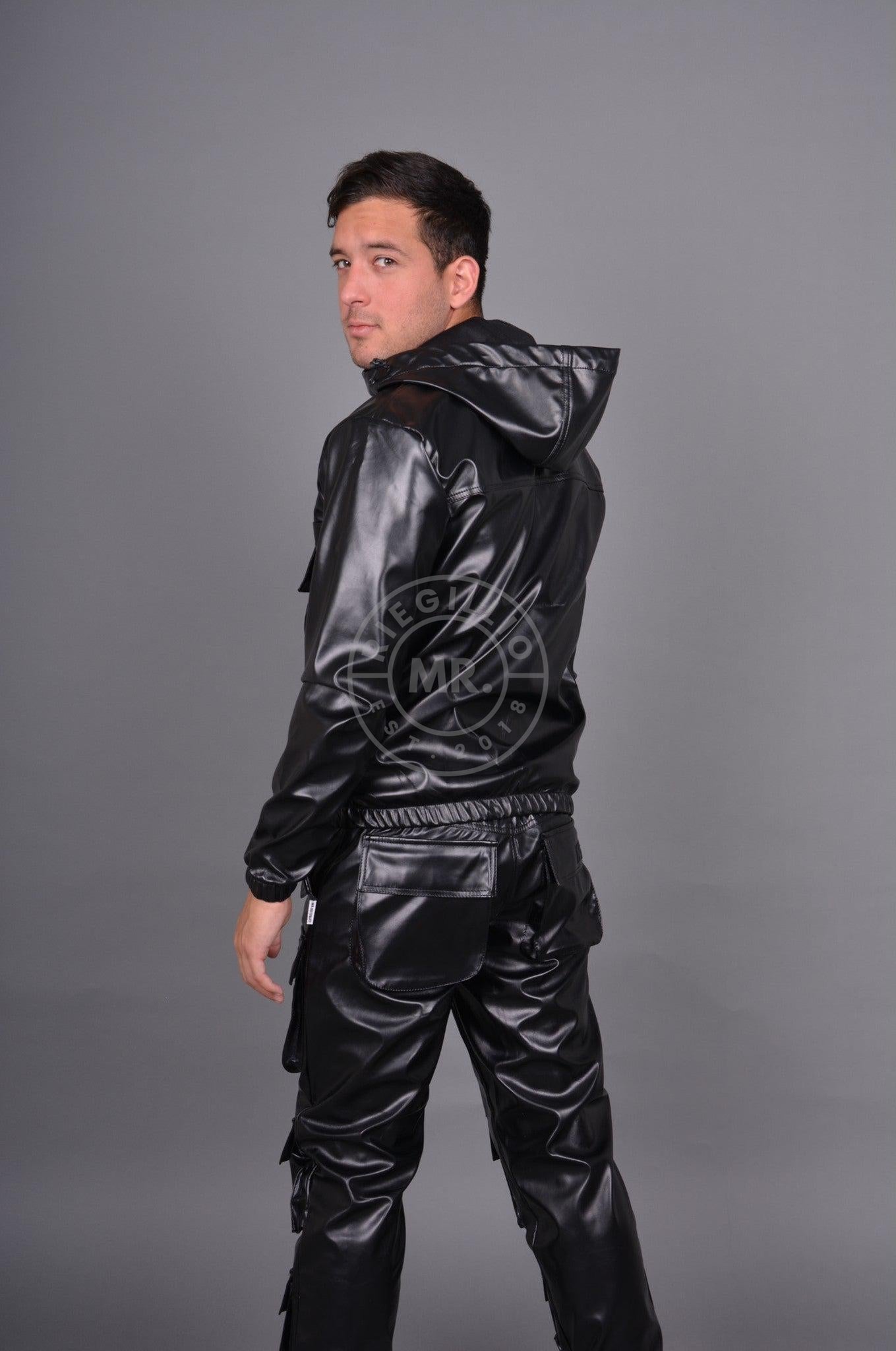 MR. Anorak Hoodie Black at MR. Riegillio
