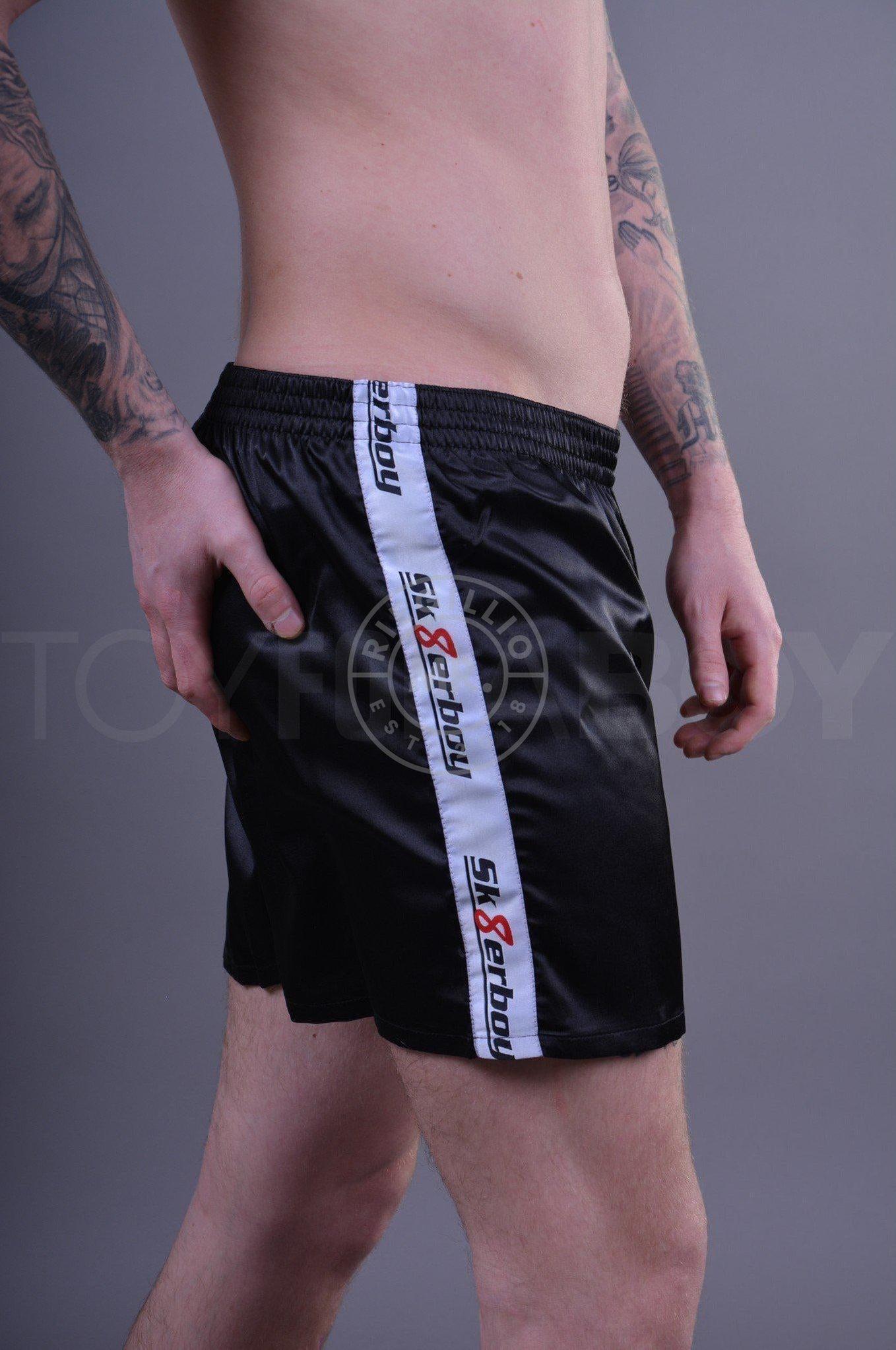 Sk8erboy Shiny Boxershort - Black at MR. Riegillio
