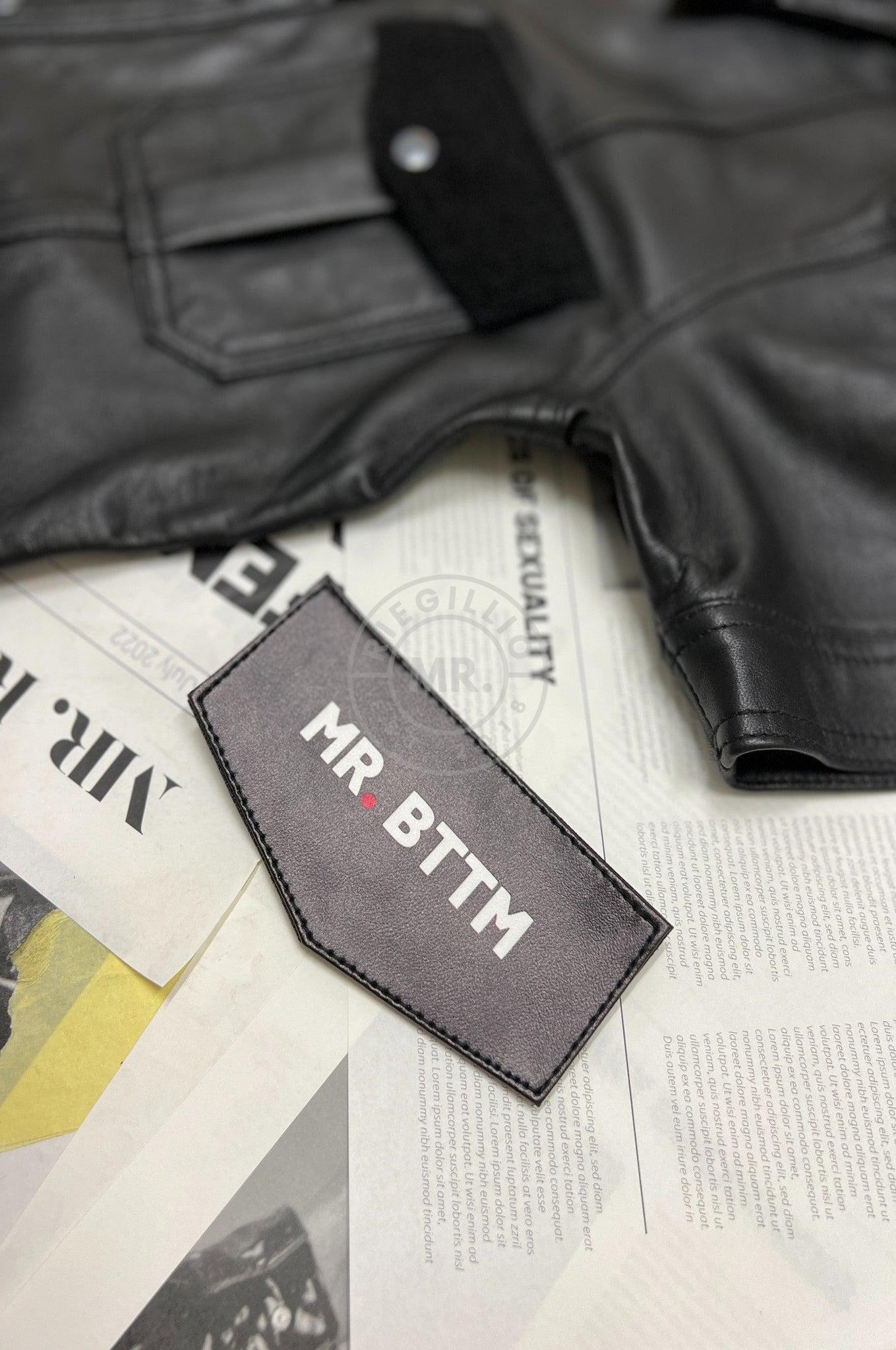 Velcro Patch - MR. BTTM at MR. Riegillio