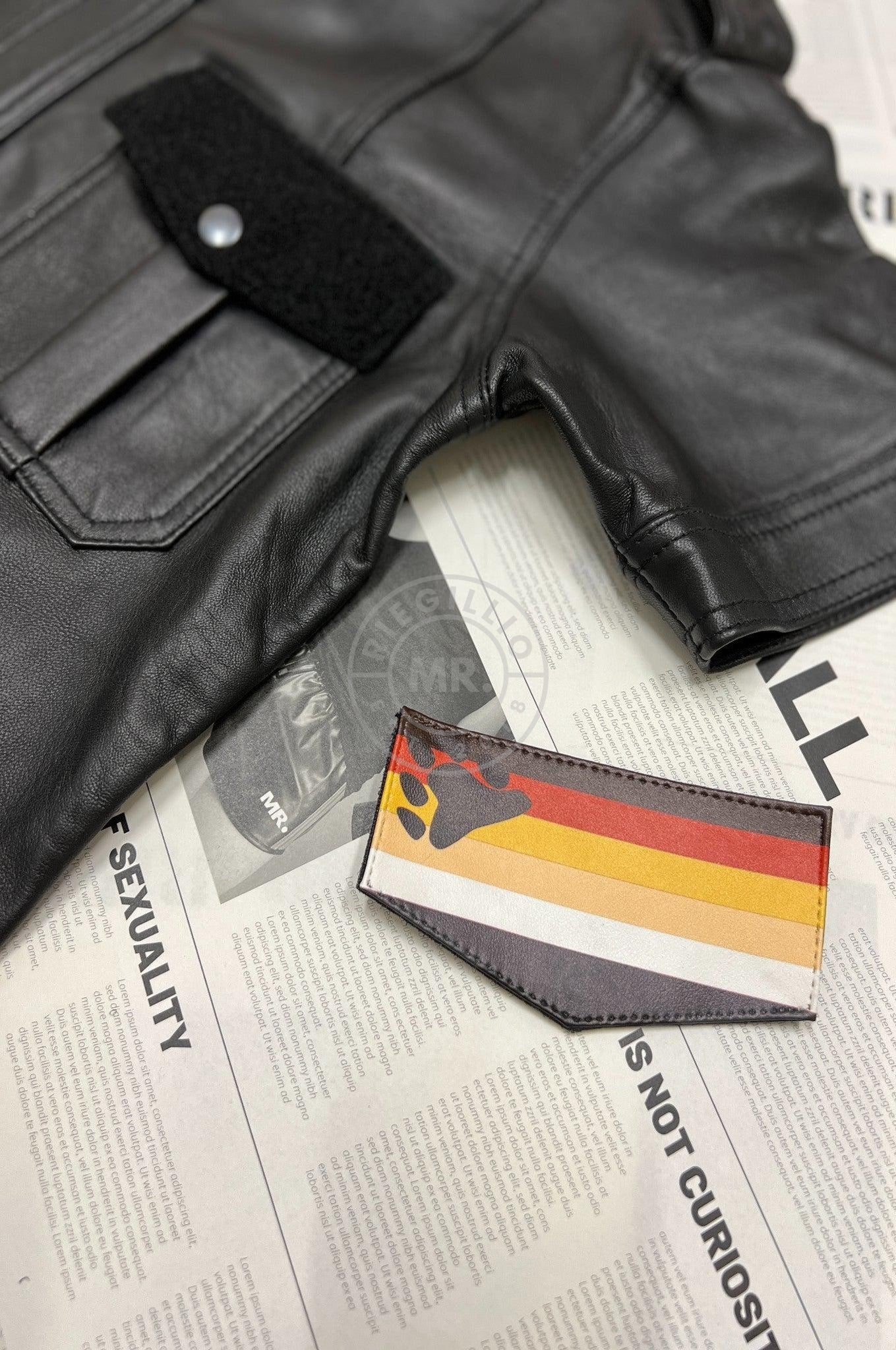 Velcro Patch - Bear at MR. Riegillio