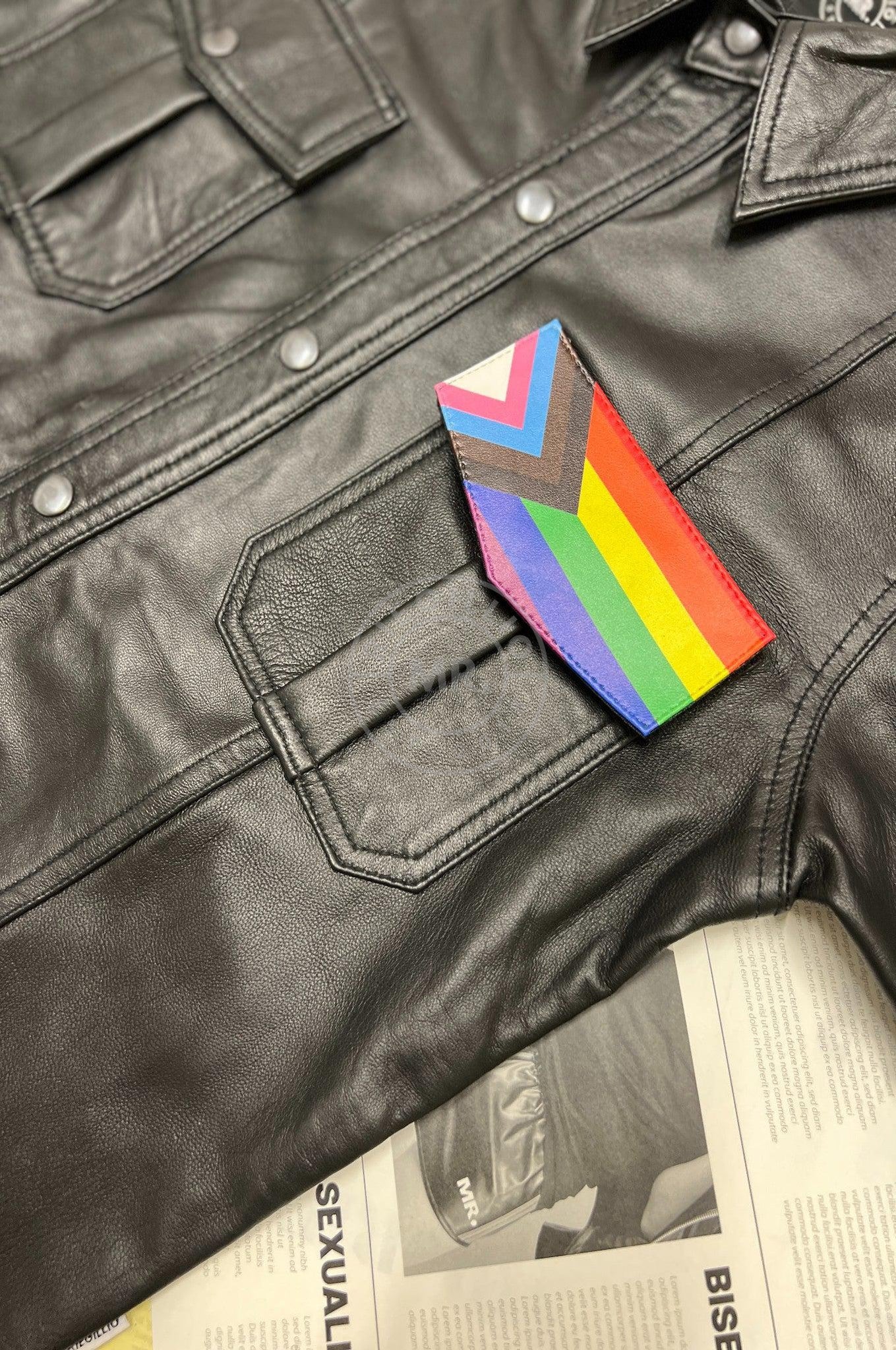 Velcro Patch - Progress Pride Flag-at MR. Riegillio