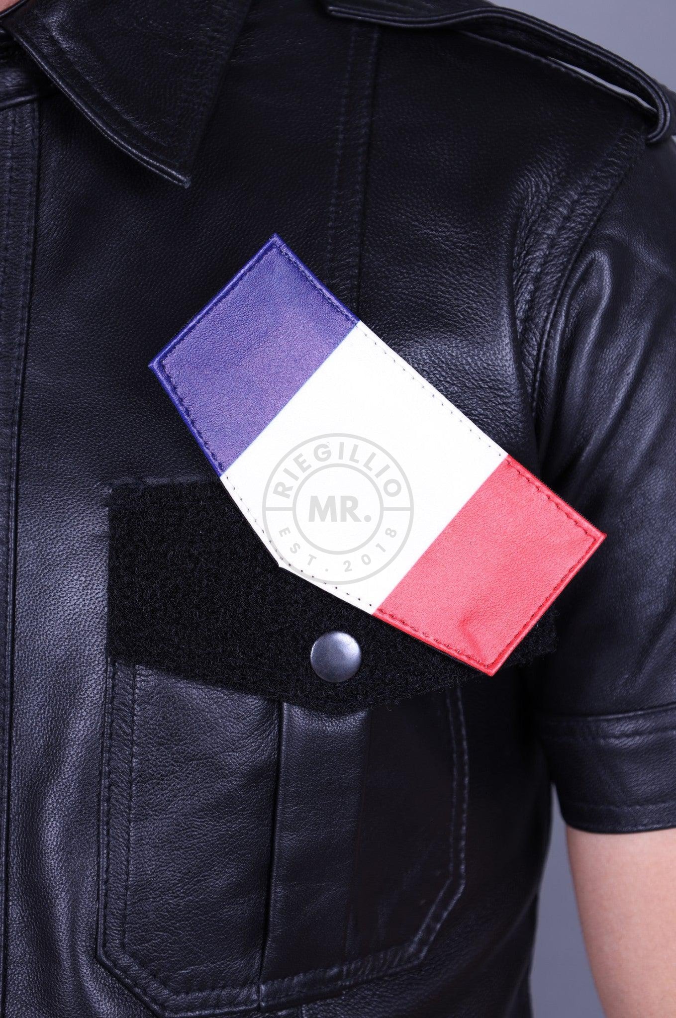 Velcro Patch - France Flag at MR. Riegillio