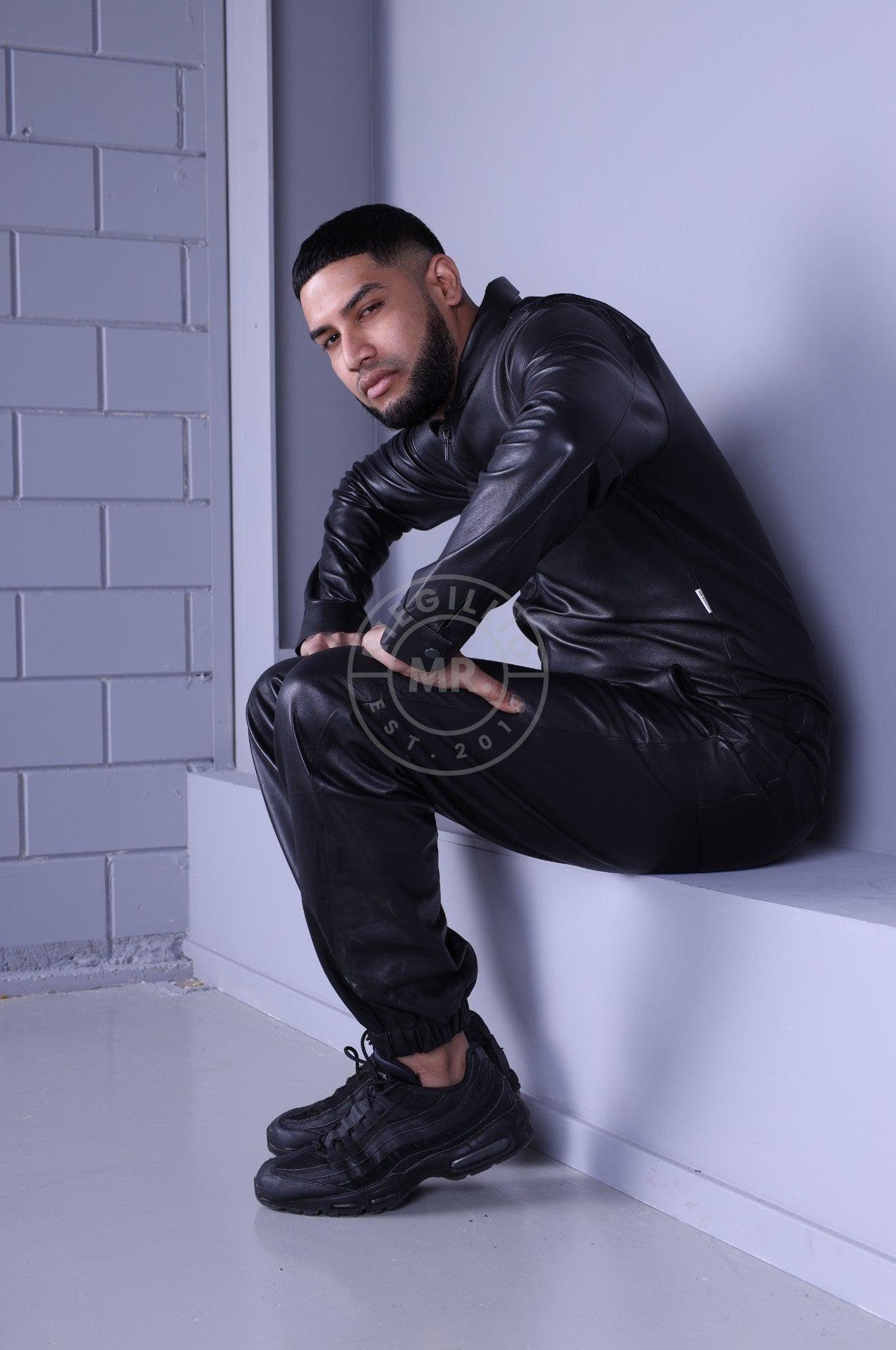 Leather Overall Thru Zip at MR. Riegillio