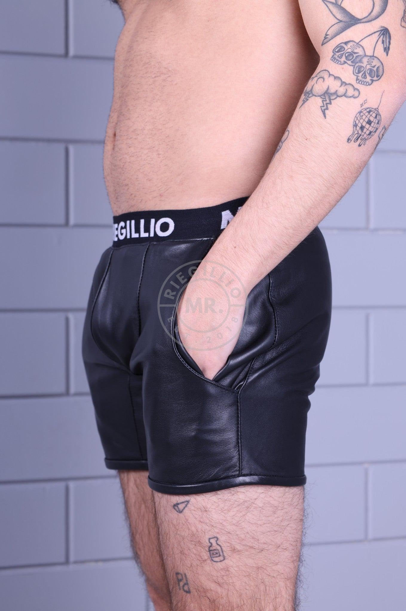 Leather Boxershort at MR. Riegillio