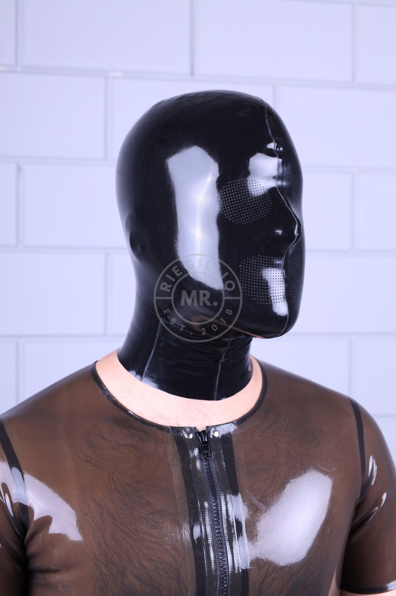 Rubber Micro Perforated Hood-at MR. Riegillio