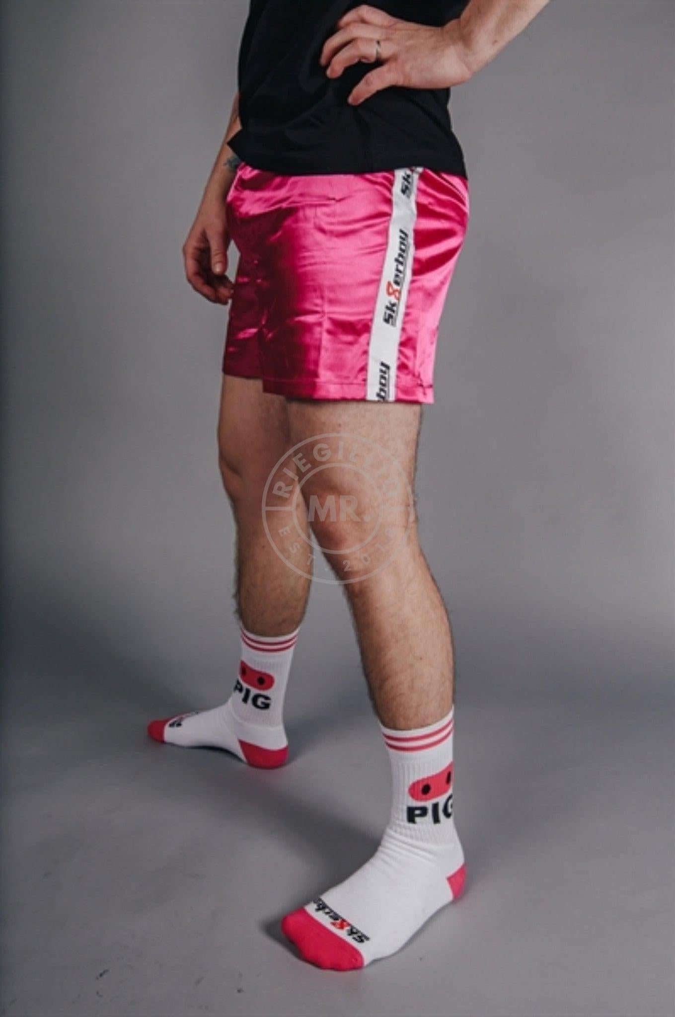 Sk8erboy Shiny Boxershort - Magenta at MR. Riegillio