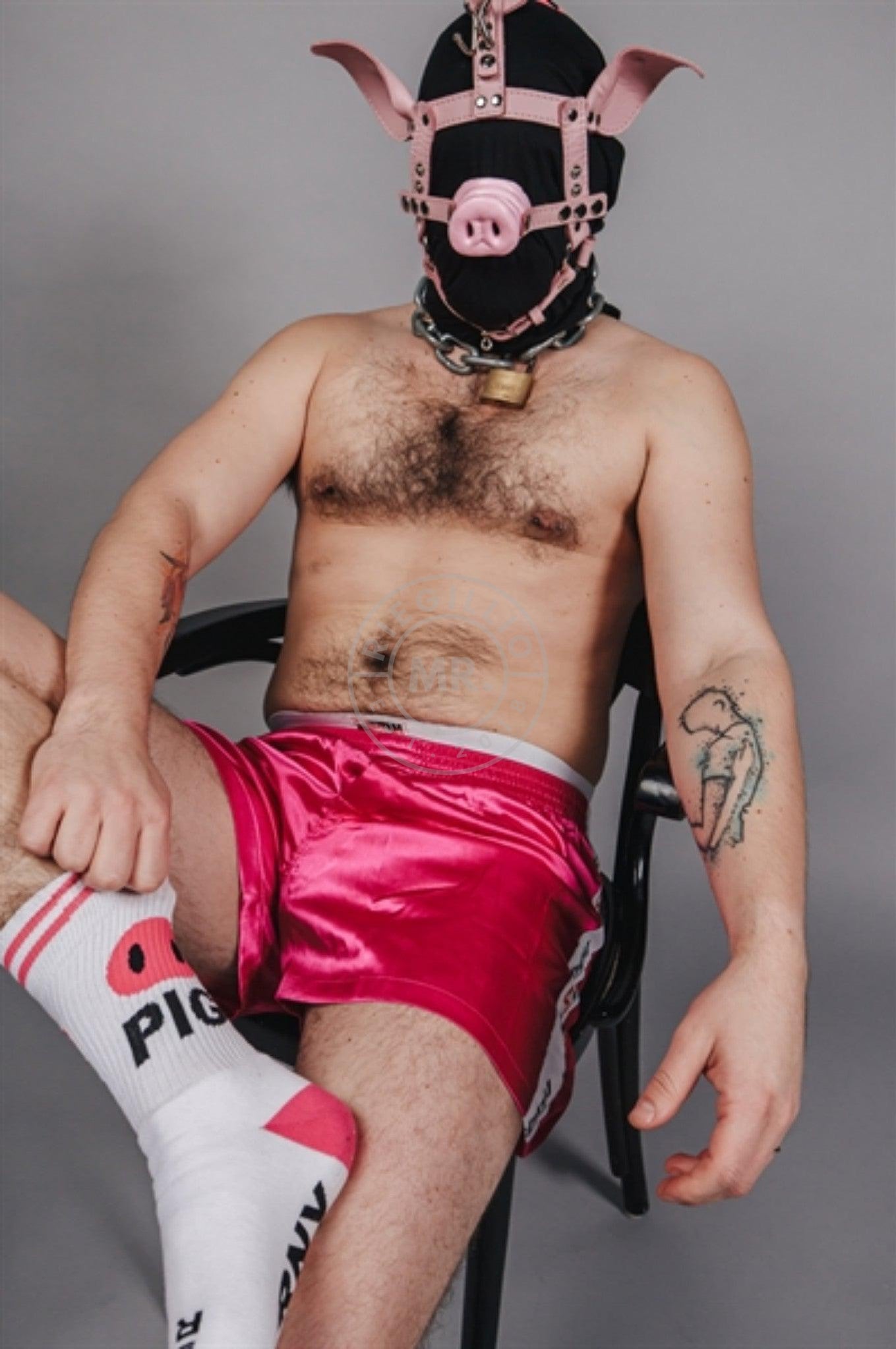 Sk8erboy Shiny Boxershort - Magenta at MR. Riegillio