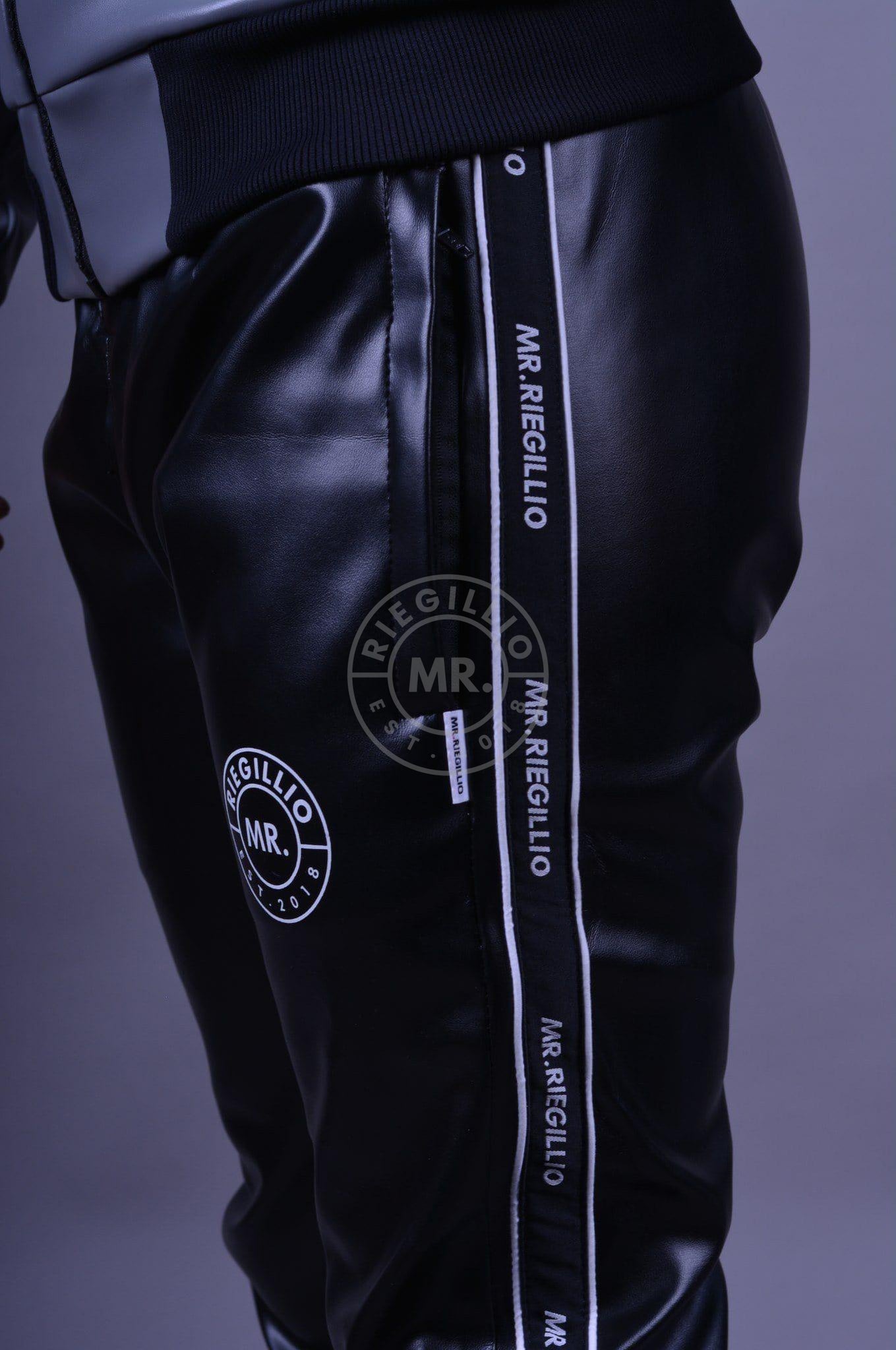 MR. TRICOLOR Tracksuit Pants - Logo Trim at MR. Riegillio