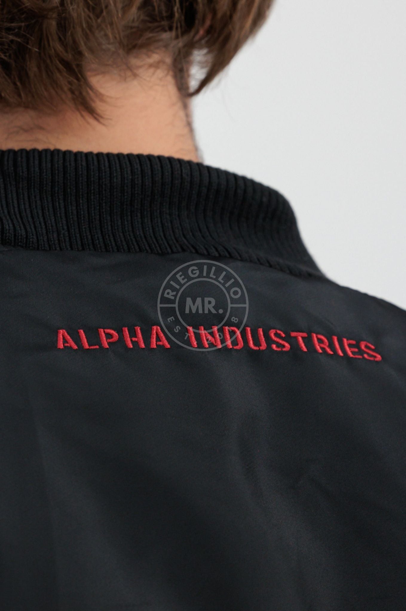 Alpha Industries MA-1 ZH D-Tec SE Jacket - Black / Red