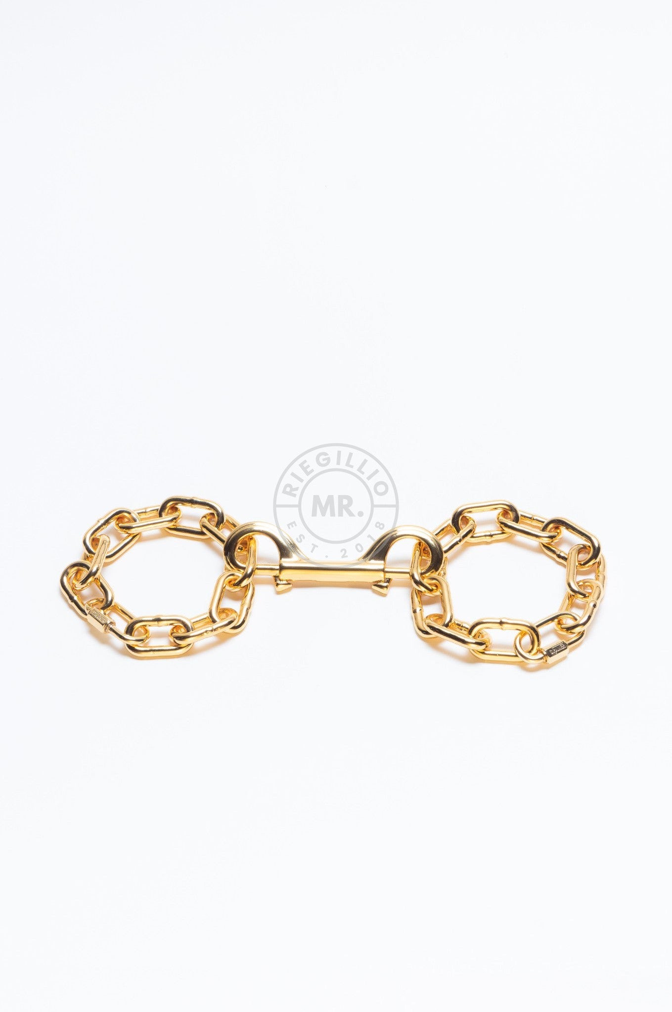 SIRAINER Chain Cuffs - Gold at MR. Riegillio