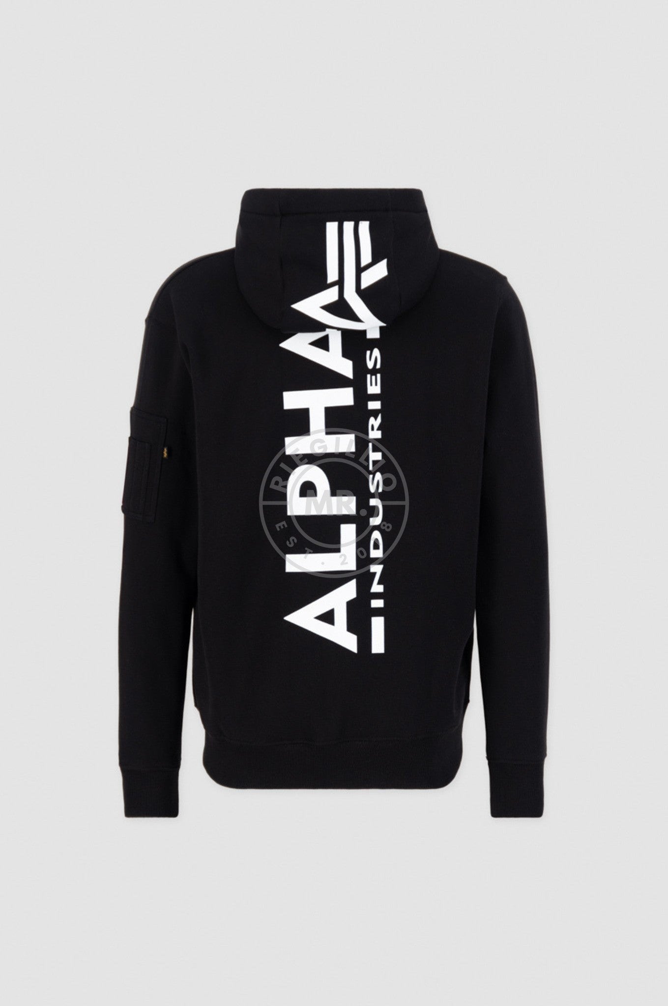 Alpha industries hoodie back print hotsell