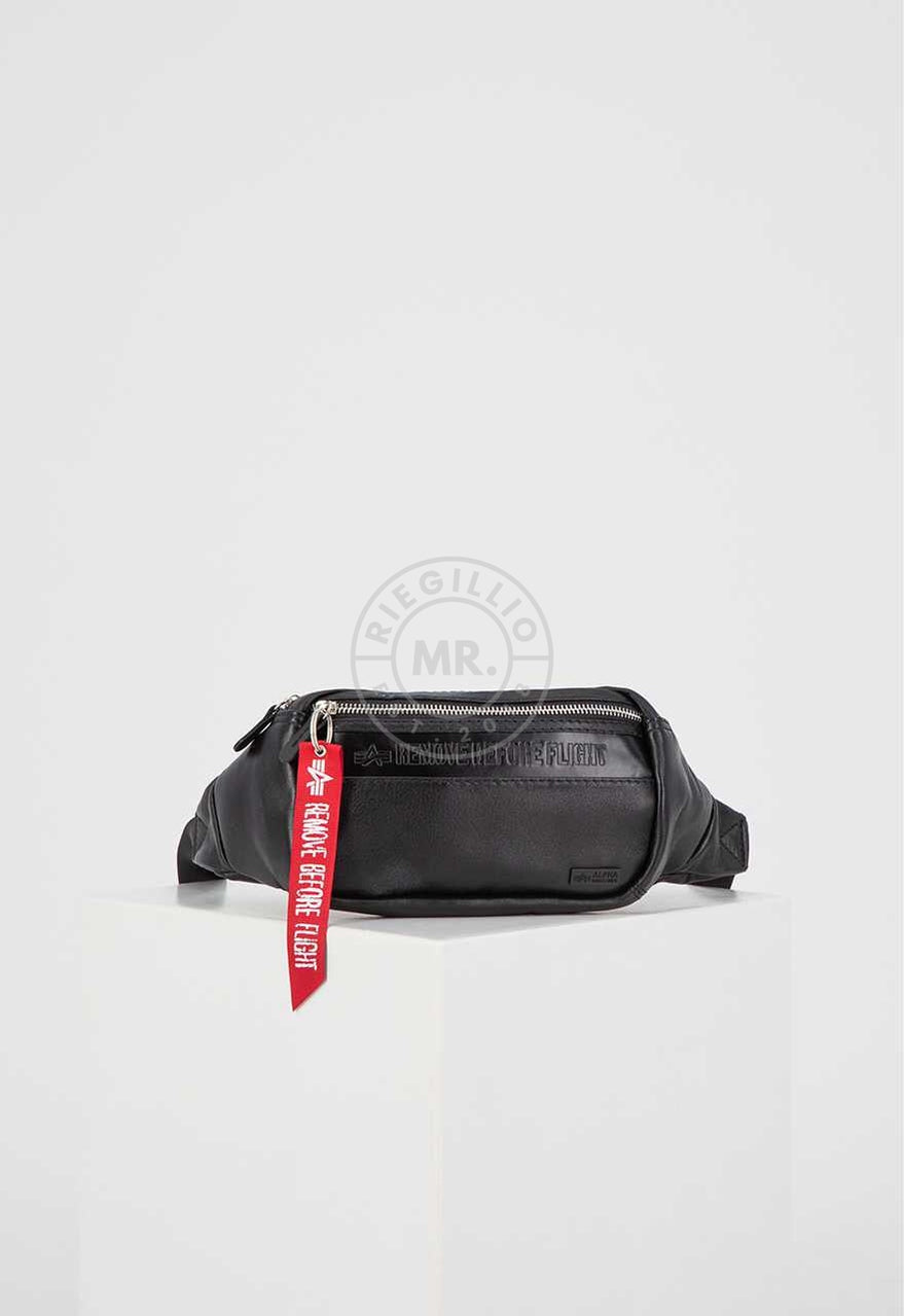 Alpha Industries RBF Leather Waistbag-at MR. Riegillio