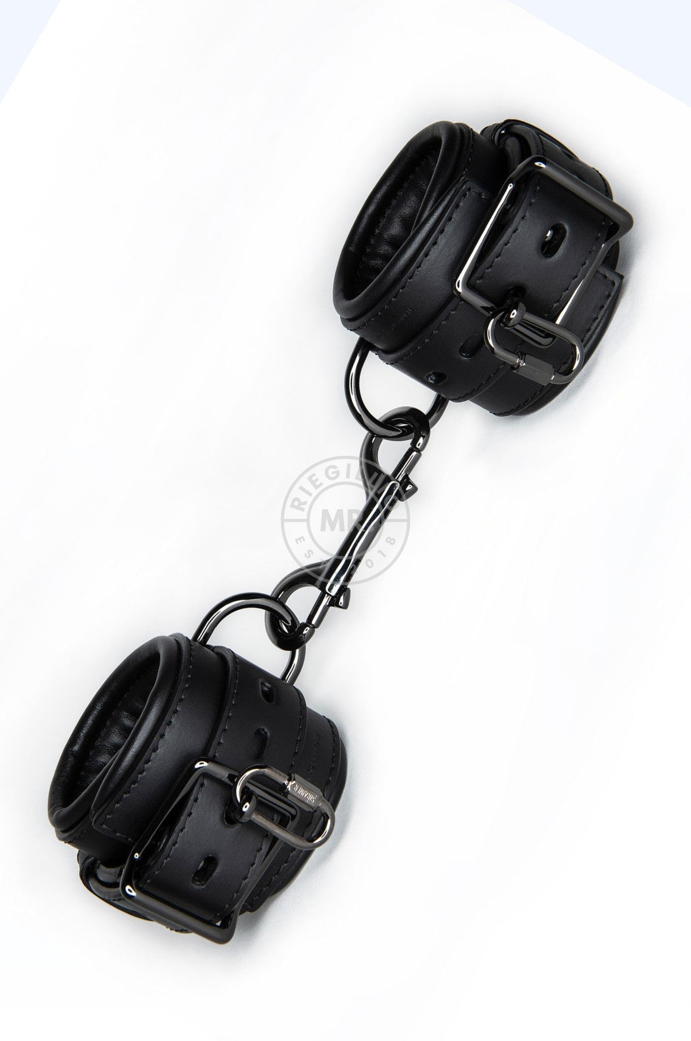 SIRAINER Leather Cuffs - Black at MR. Riegillio