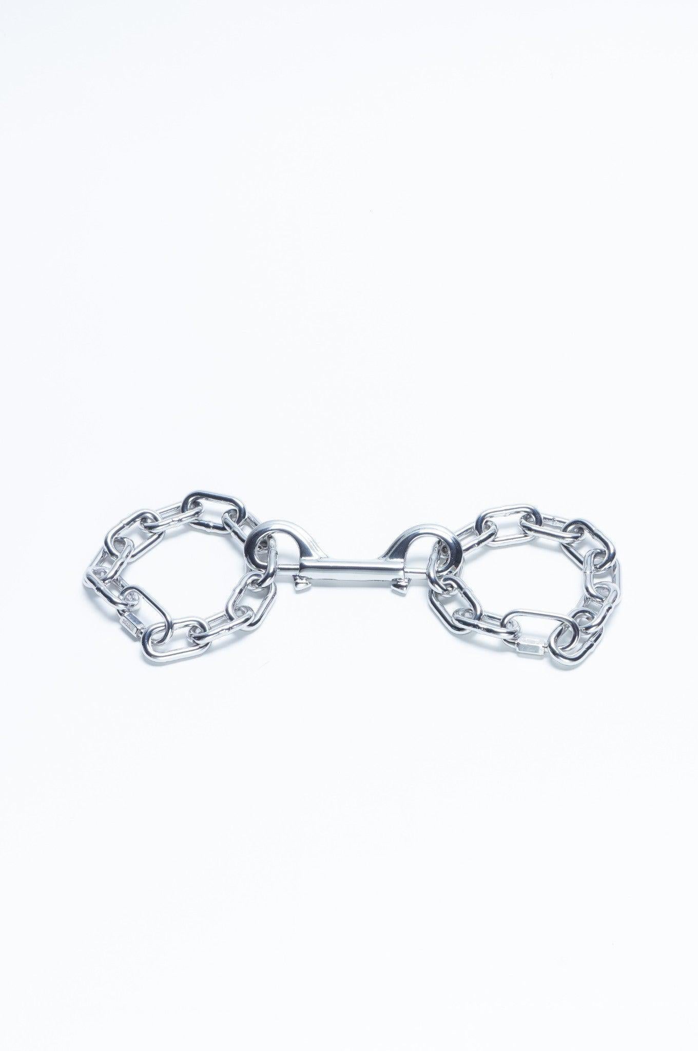SIRAINER Chain Cuffs - Silver at MR. Riegillio