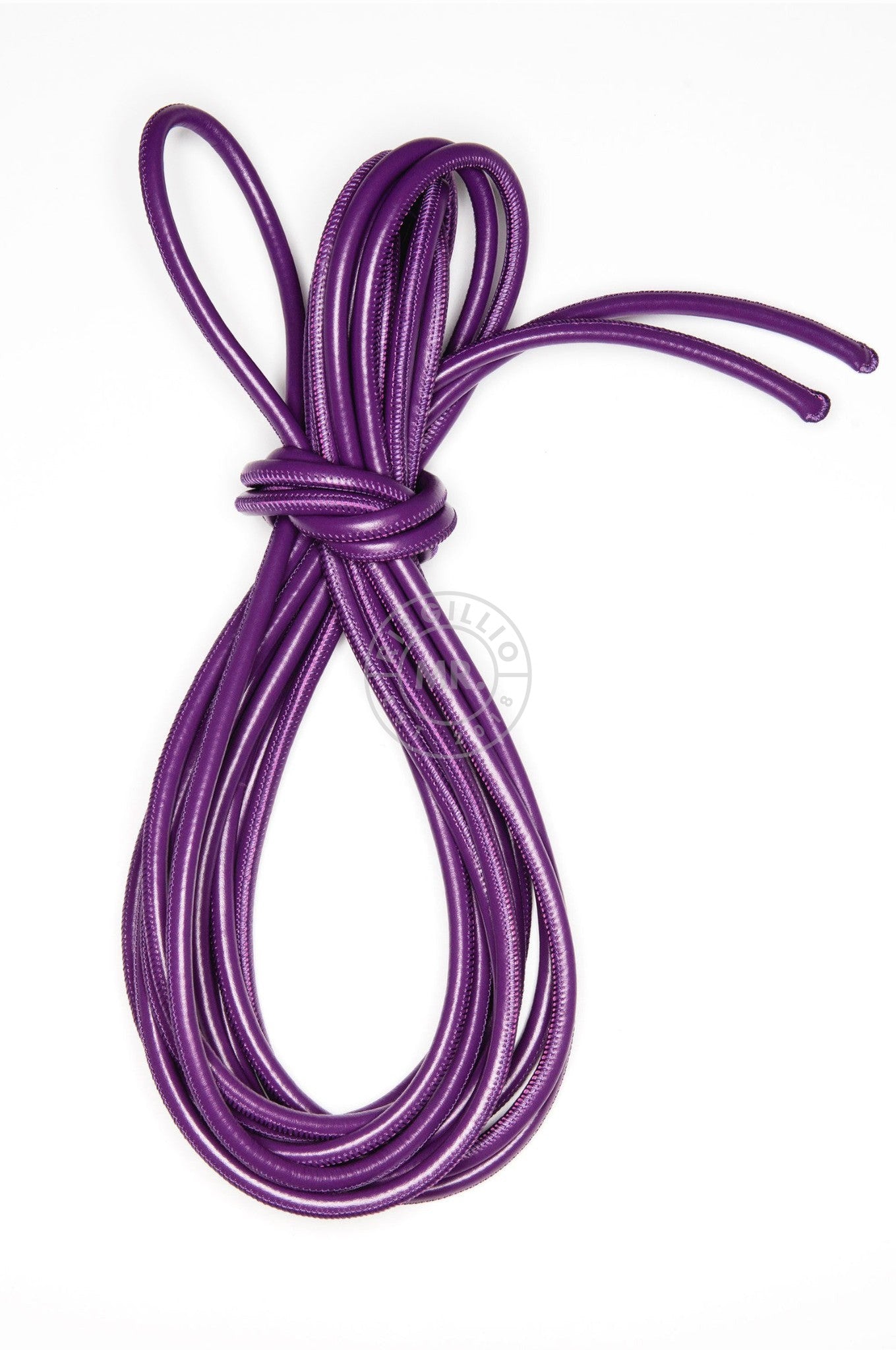 SIRAINER Purple Leather Shibari Rope at MR. Riegillio