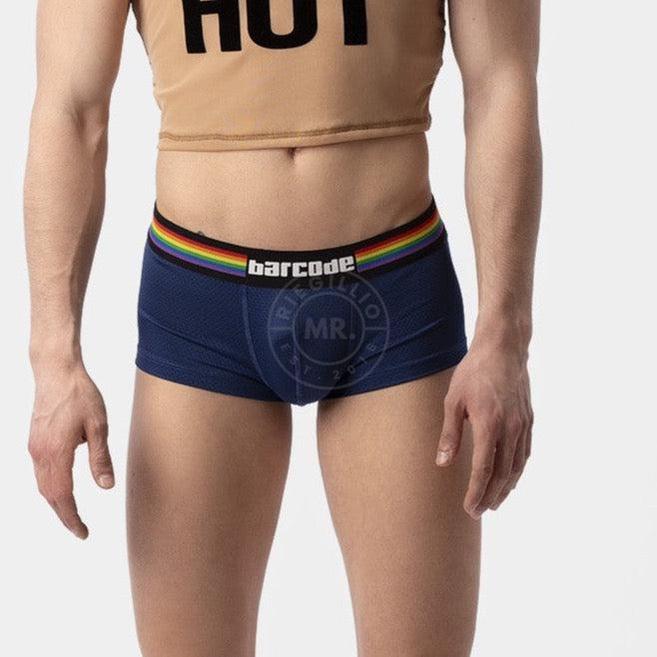 Barcode Pride Boxer - Navy at MR. Riegillio
