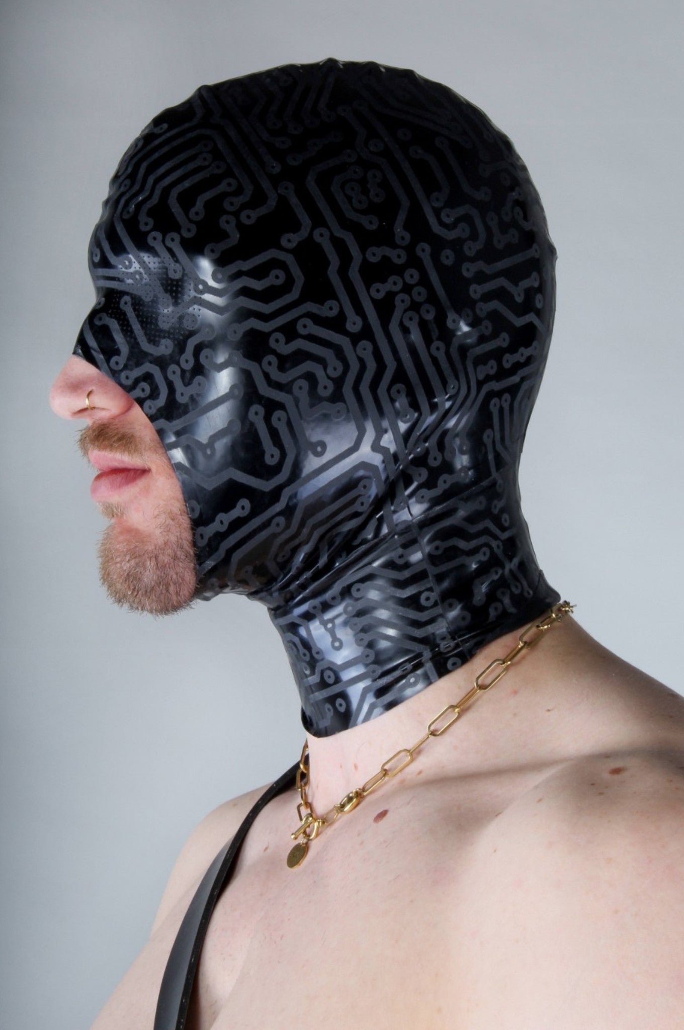 Rubber Micro Perforated Hood - Open Mouth CIRCUIT