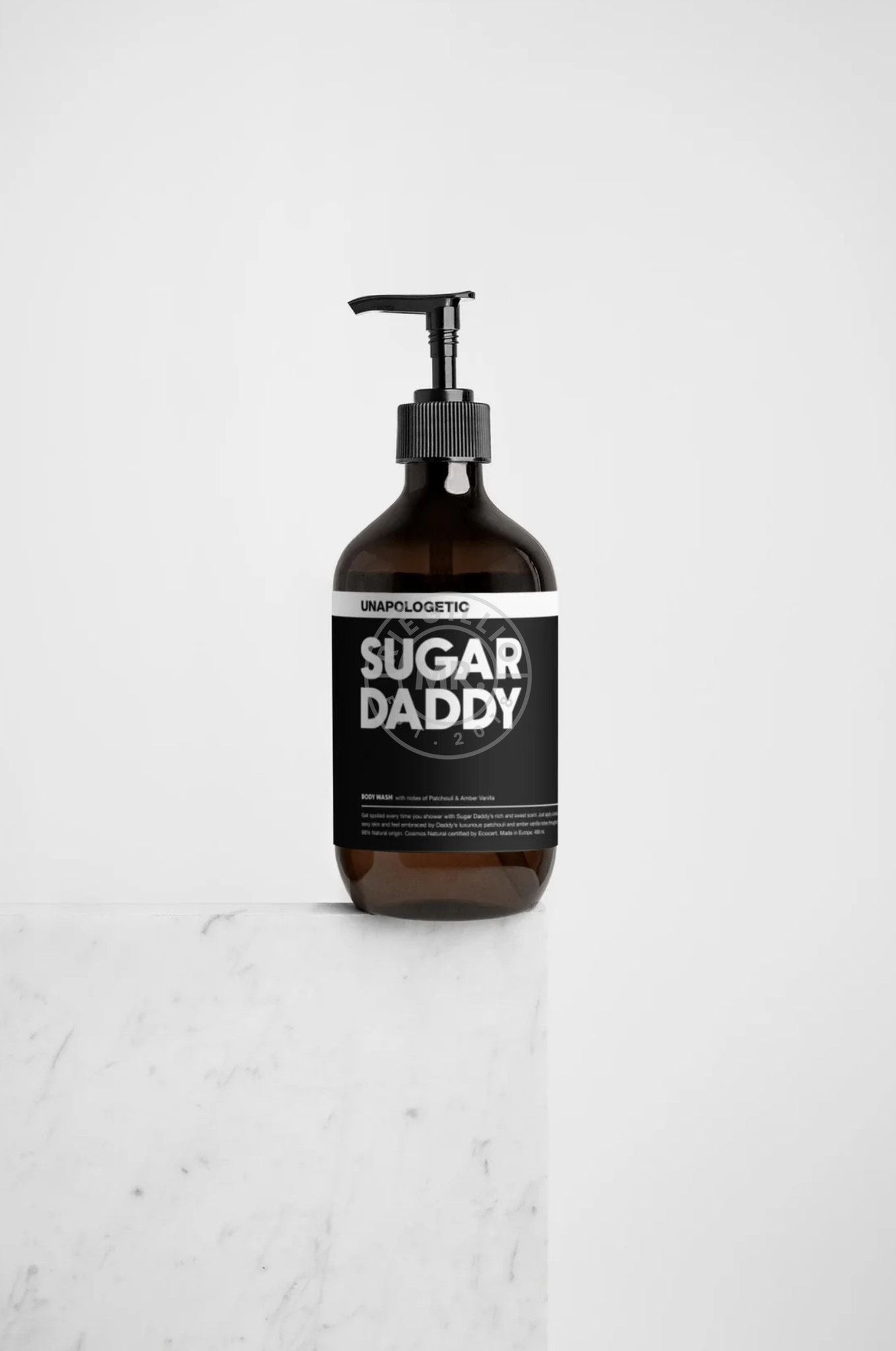 SUGAR DADDY - Patchouli & Amber Vanilla Body Wash at MR. Riegillio