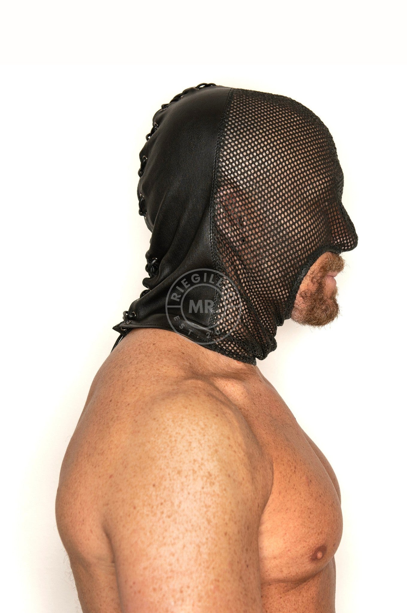 SIRAINER Leather Hood - Perforated at MR. Riegillio