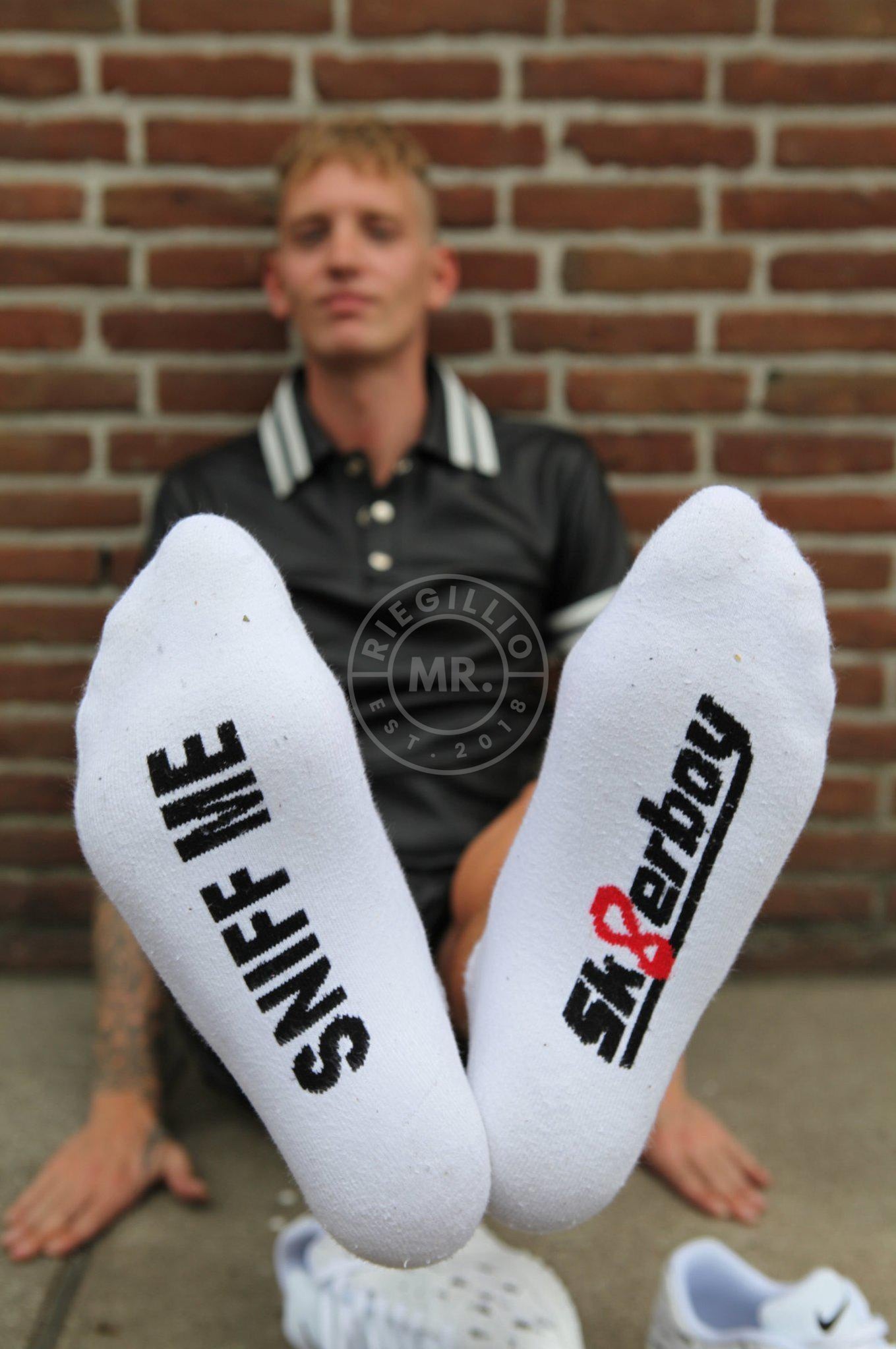 Sk8erboy SNIFF ME Socks at MR. Riegillio