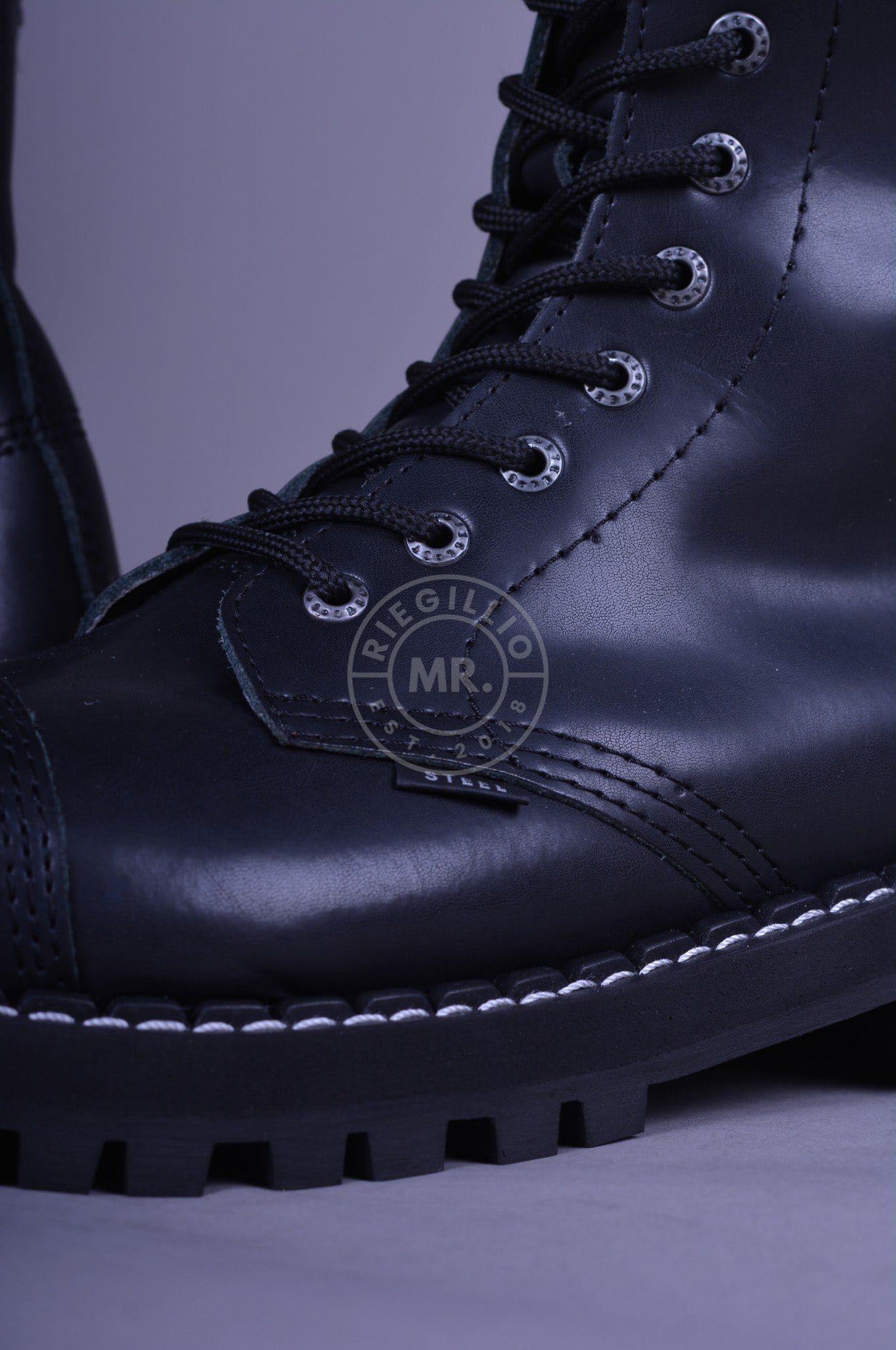 Steel Boots Skinhead Boots 10 hole-at MR. Riegillio