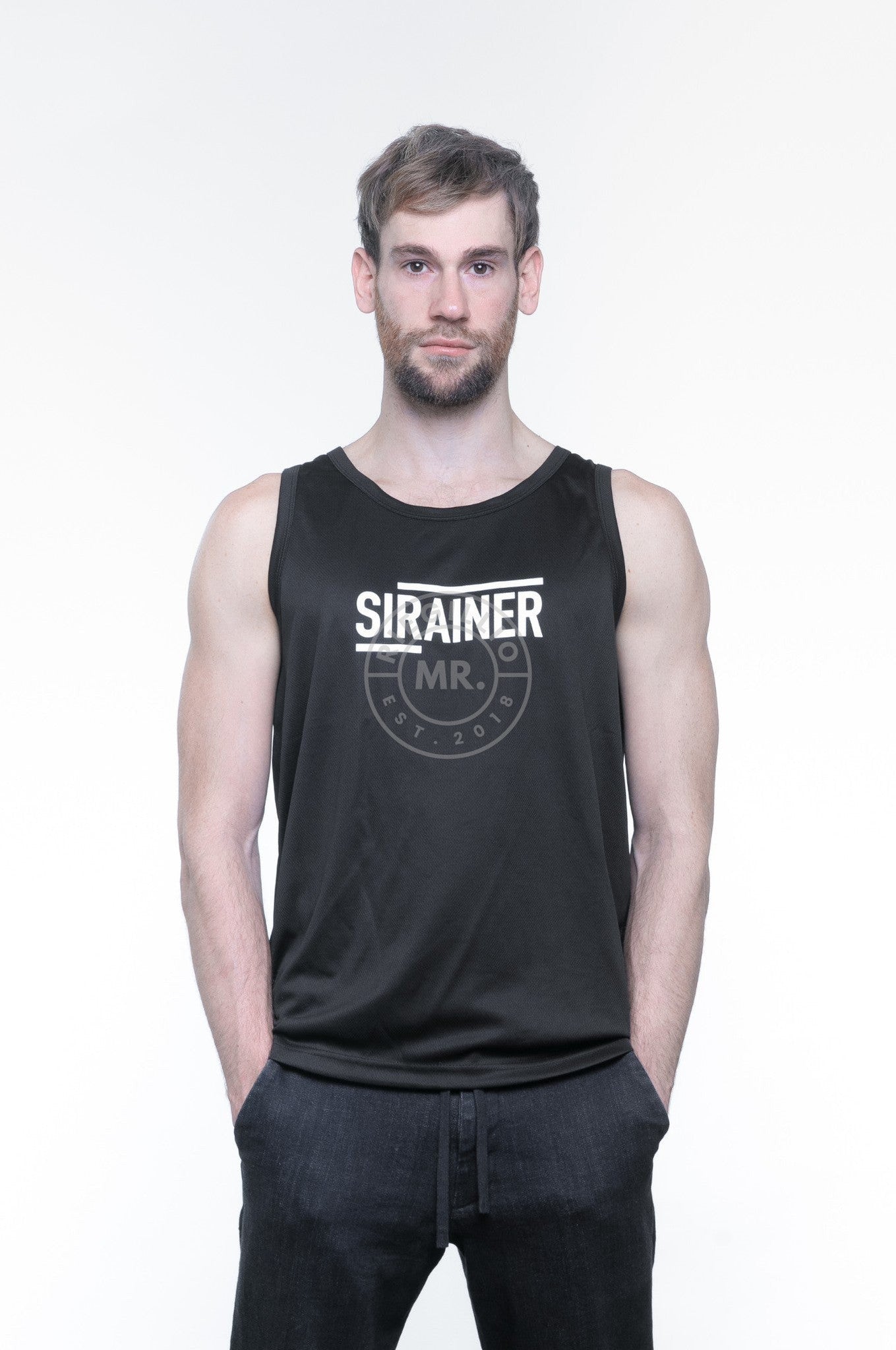 SIRAINER Logo Tank Top at MR. Riegillio